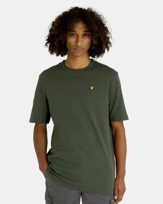 Textured Tipped T-Shirt sold by Lyle & Scott