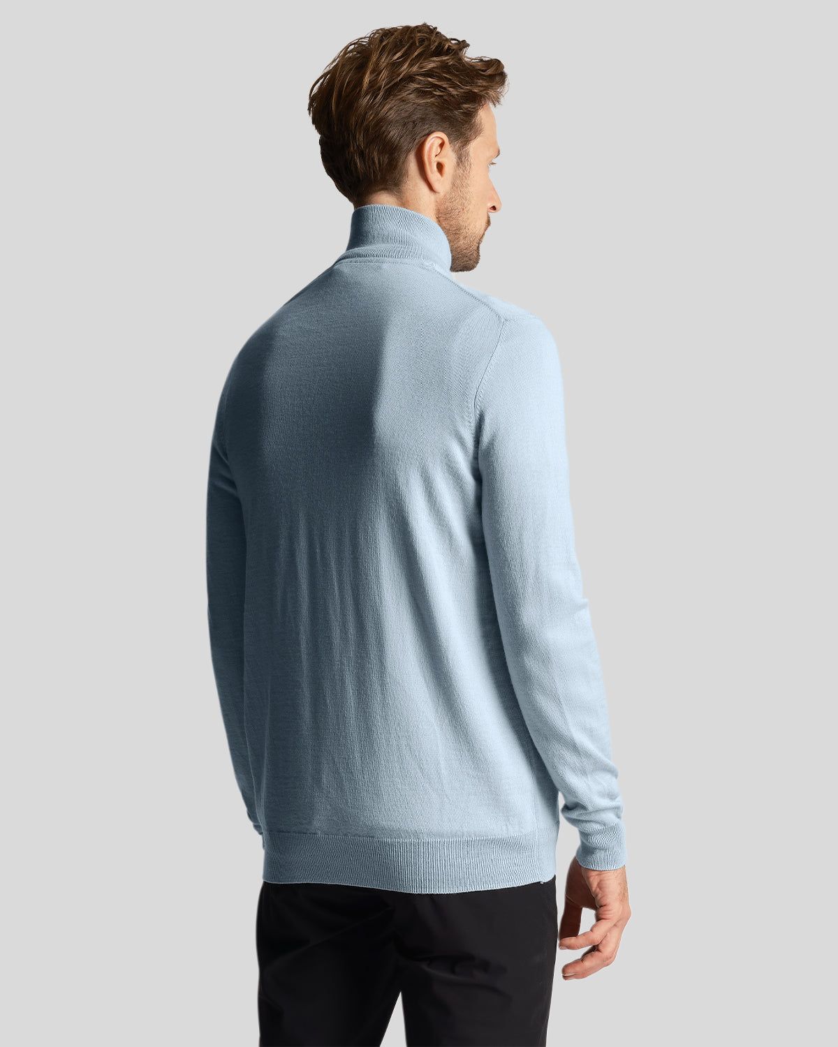 Golf Core 1/4 Zip Merino Jumper sold by Lyle & Scott product image thumbnail 3