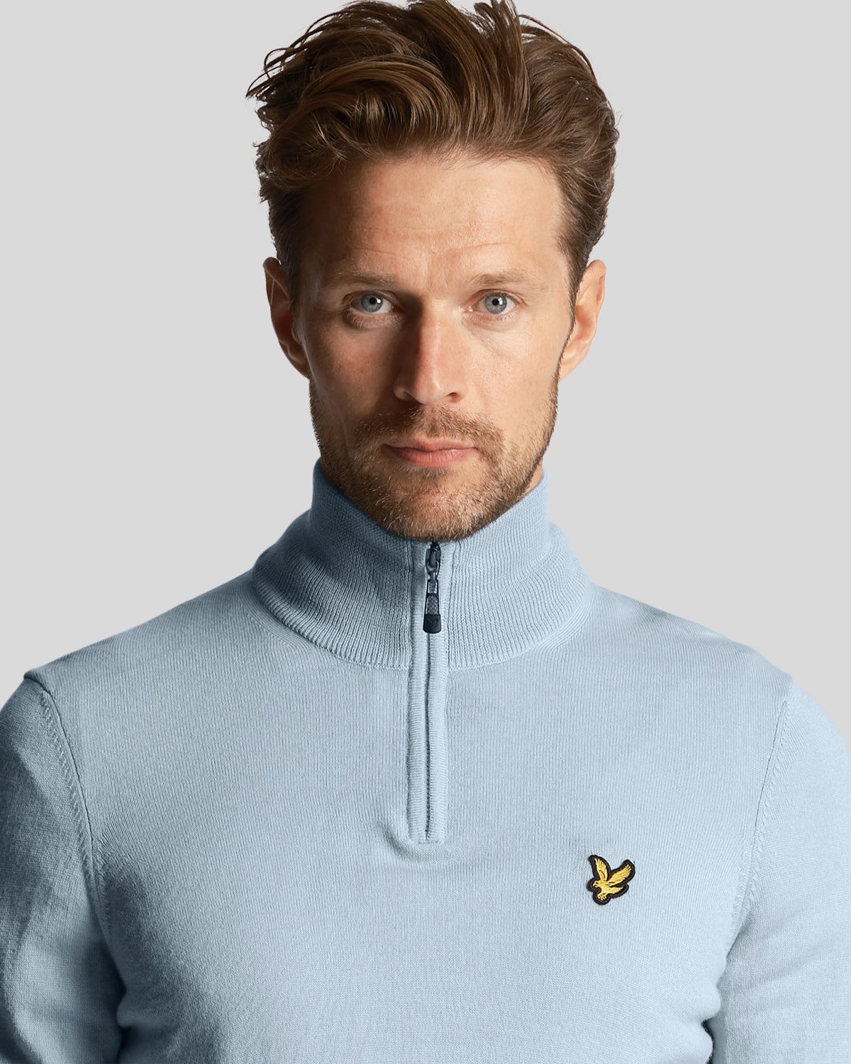 Golf Core 1/4 Zip Merino Jumper sold by Lyle & Scott product image thumbnail 4