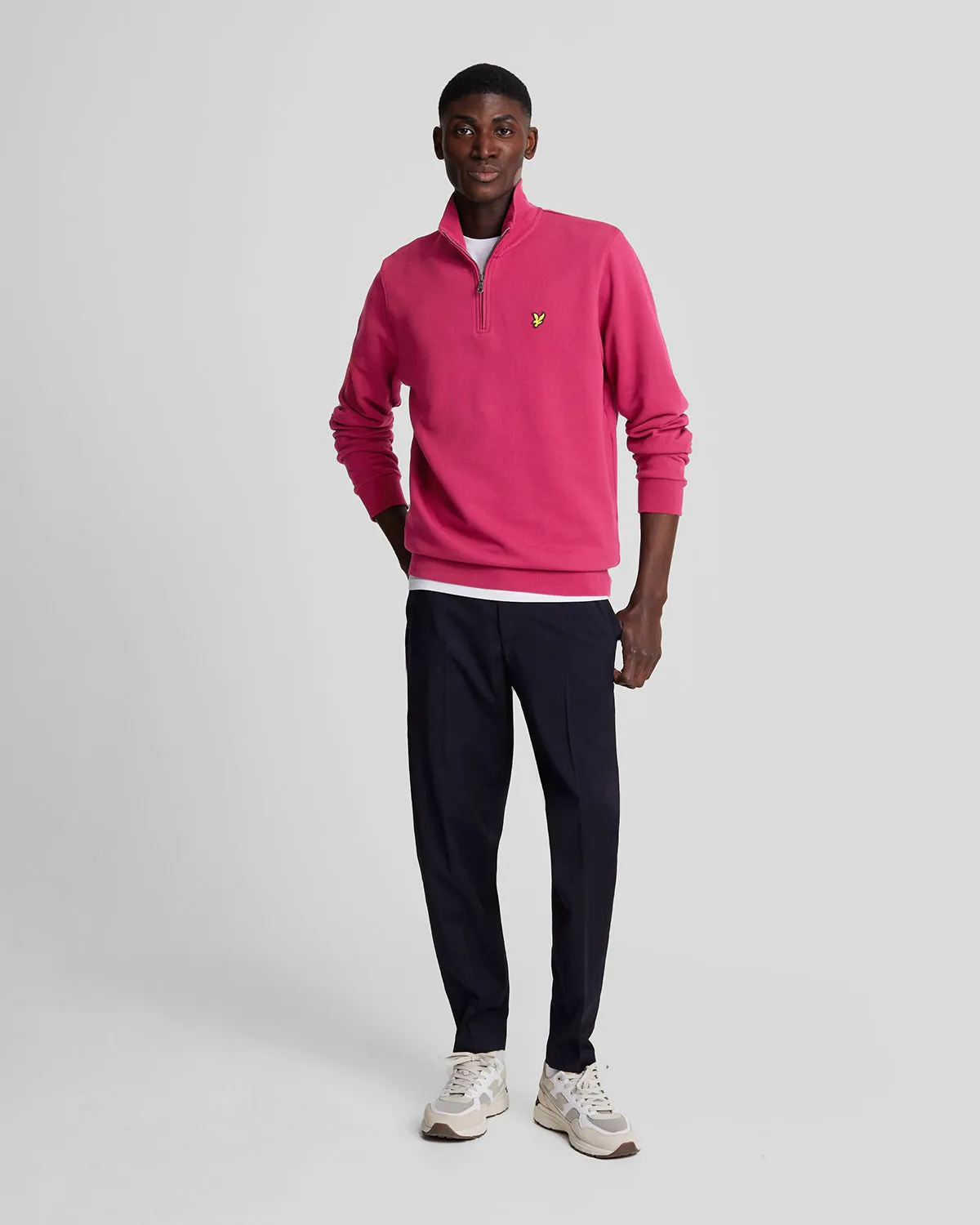 Loopback 1/4 Zip Sweatshirt sold by Lyle & Scott product image thumbnail 2