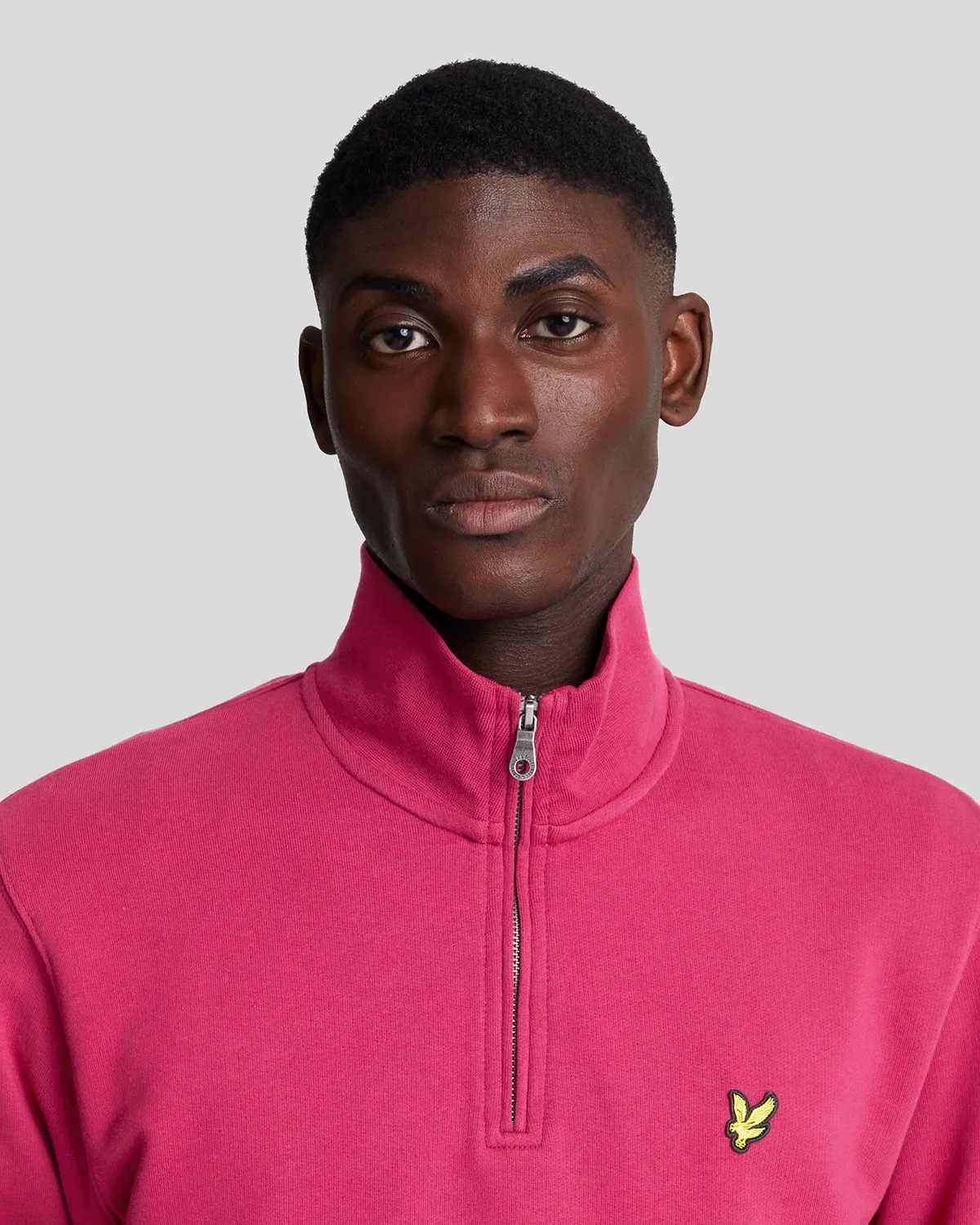 Loopback 1/4 Zip Sweatshirt sold by Lyle & Scott product image thumbnail 4