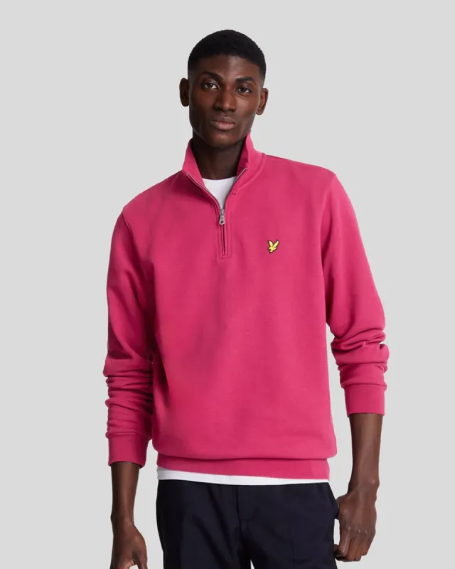 Loopback 1/4 Zip Sweatshirt sold by Lyle & Scott