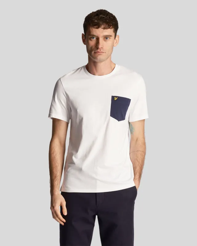 Contrast Pocket T-Shirt sold by Lyle & Scott