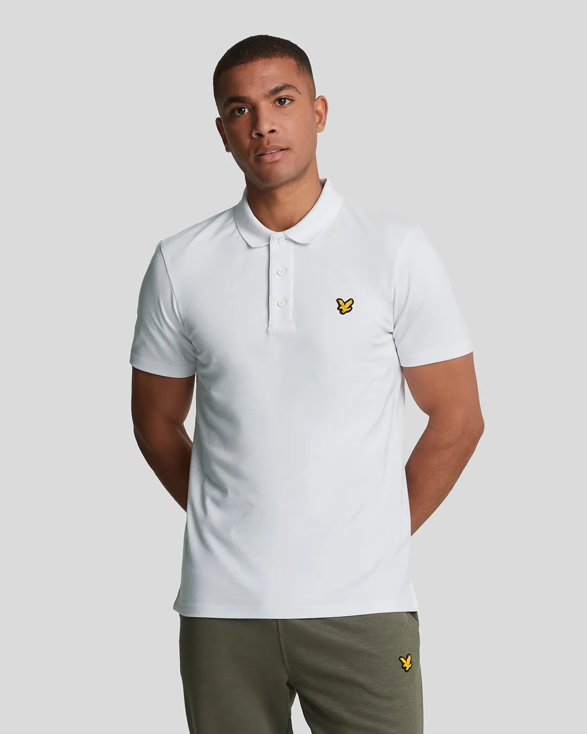 Sports Short Sleeve Polo Shirt sold by Lyle & Scott
