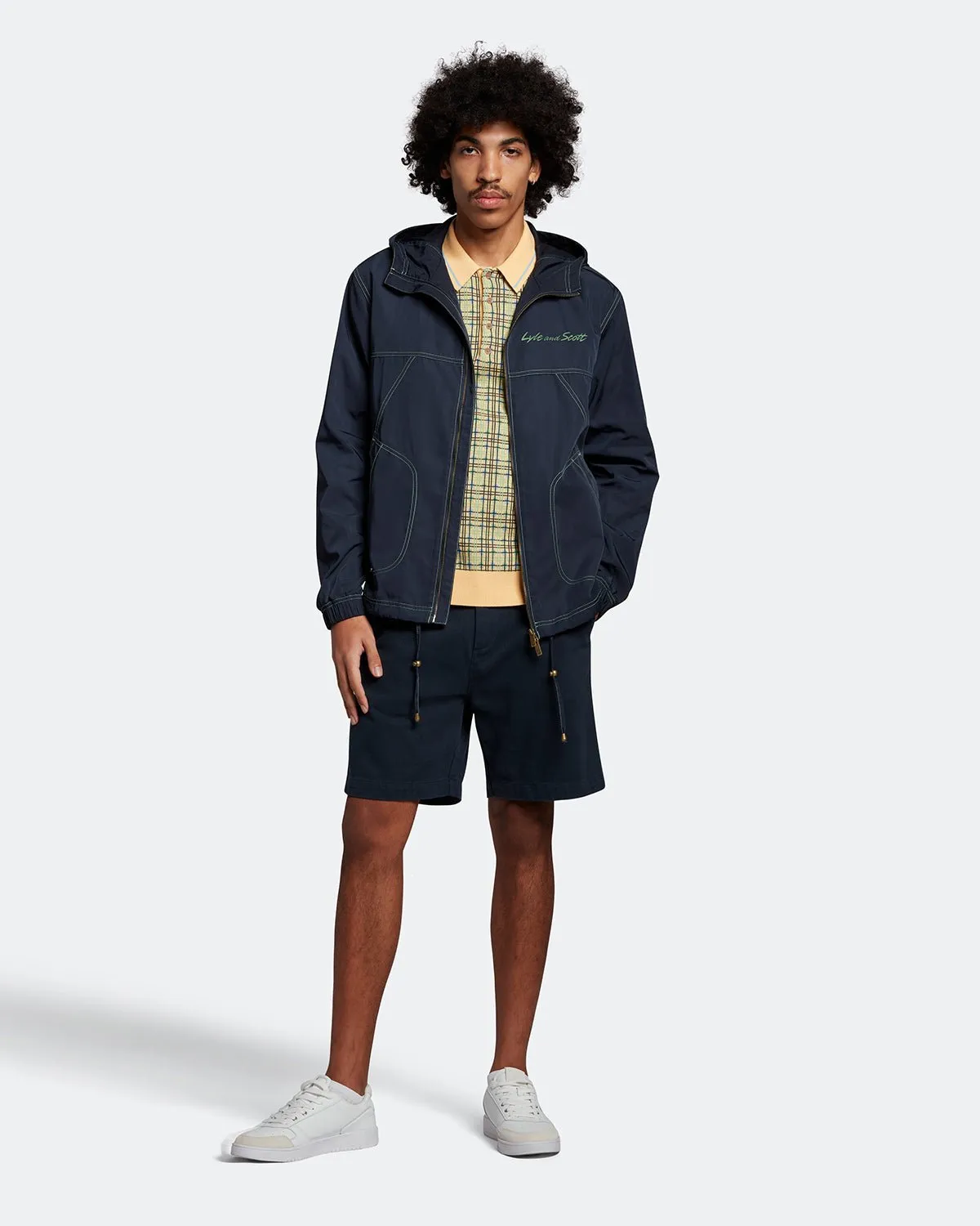 Grid Polo Shirt sold by Lyle & Scott product image thumbnail 2