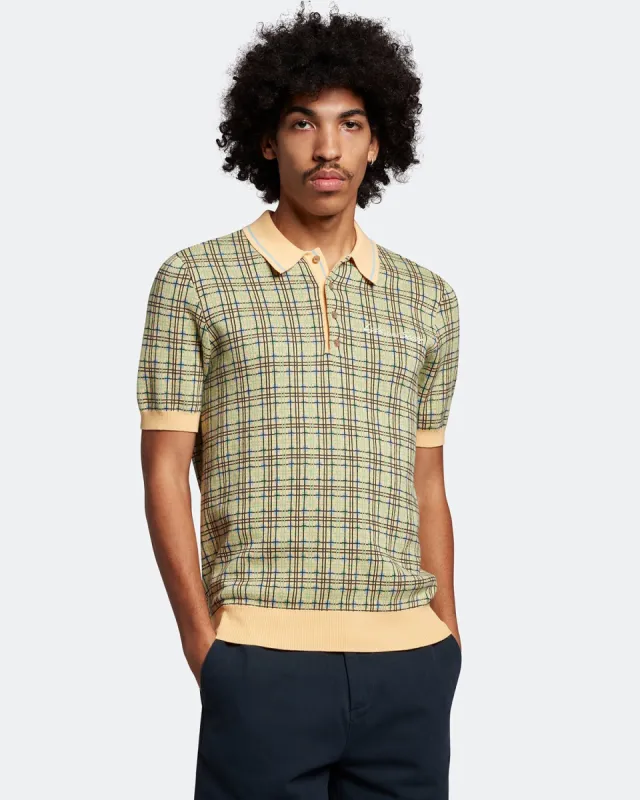 Grid Polo Shirt sold by Lyle & Scott