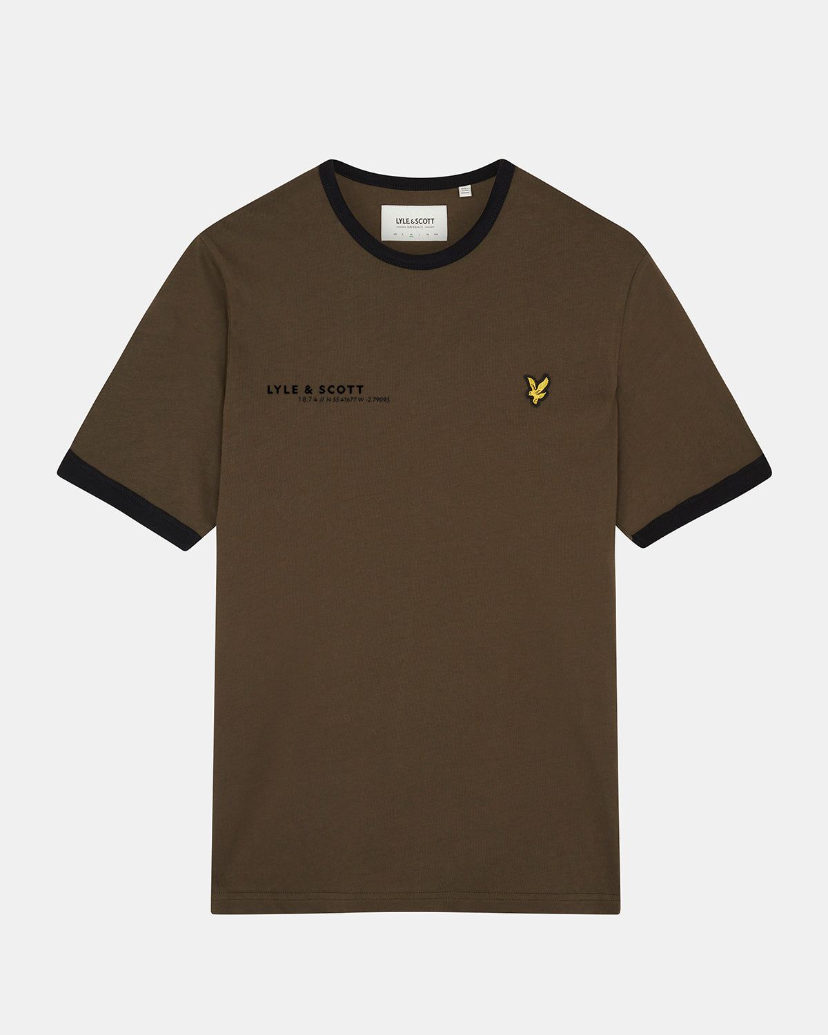 Plain Ringer T-Shirt Co-Ordinates Print sold by Lyle & Scott product image thumbnail 5