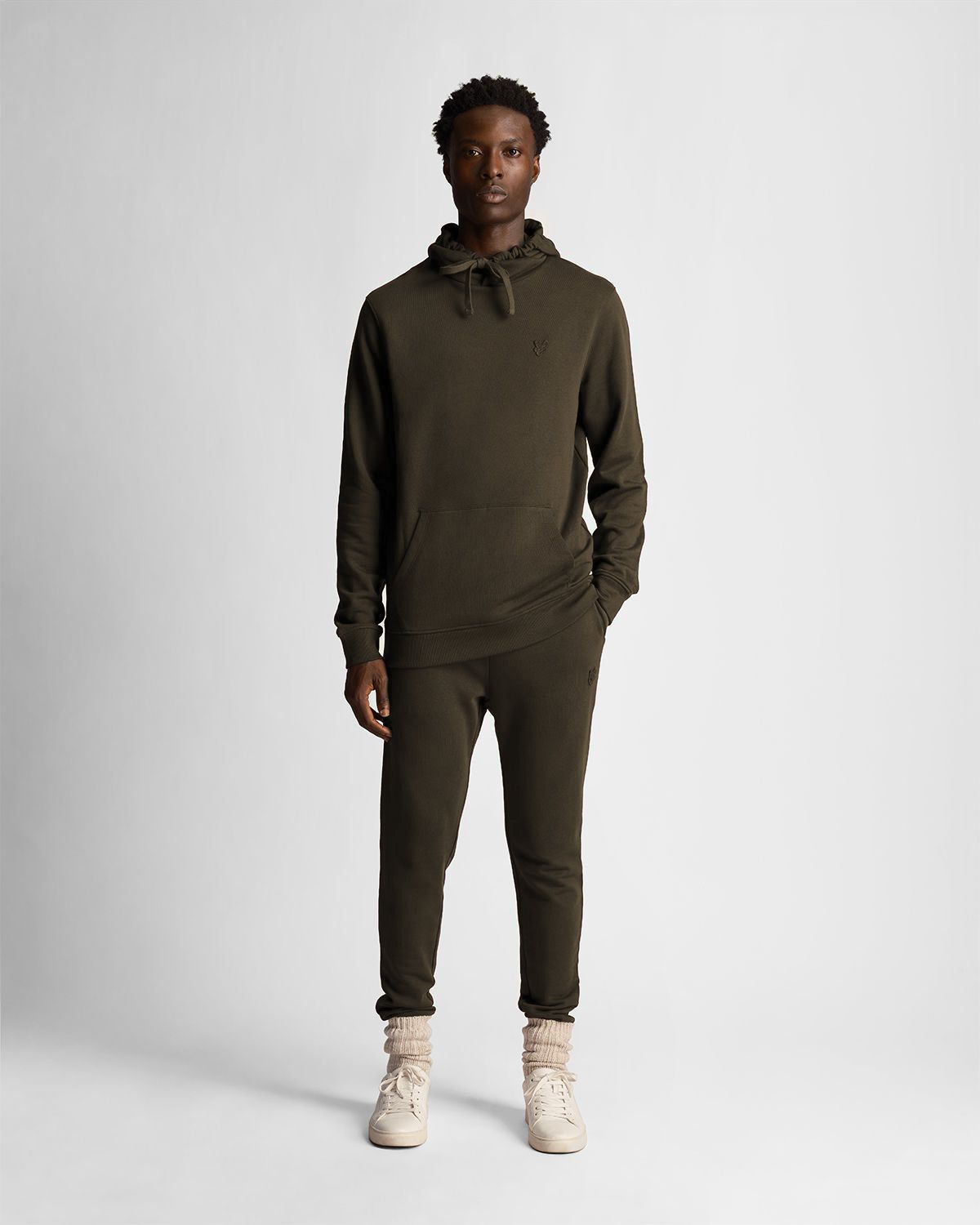 Tonal Eagle Skinny Sweatpant sold by Lyle & Scott