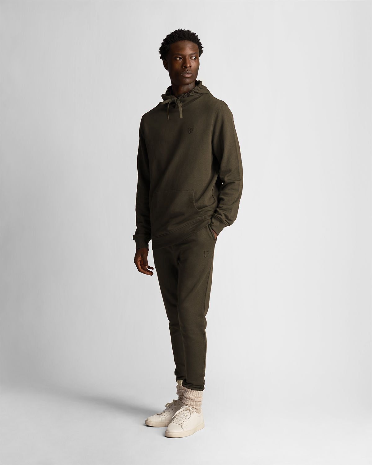 Tonal Eagle Skinny Sweatpant sold by Lyle & Scott product image thumbnail 2