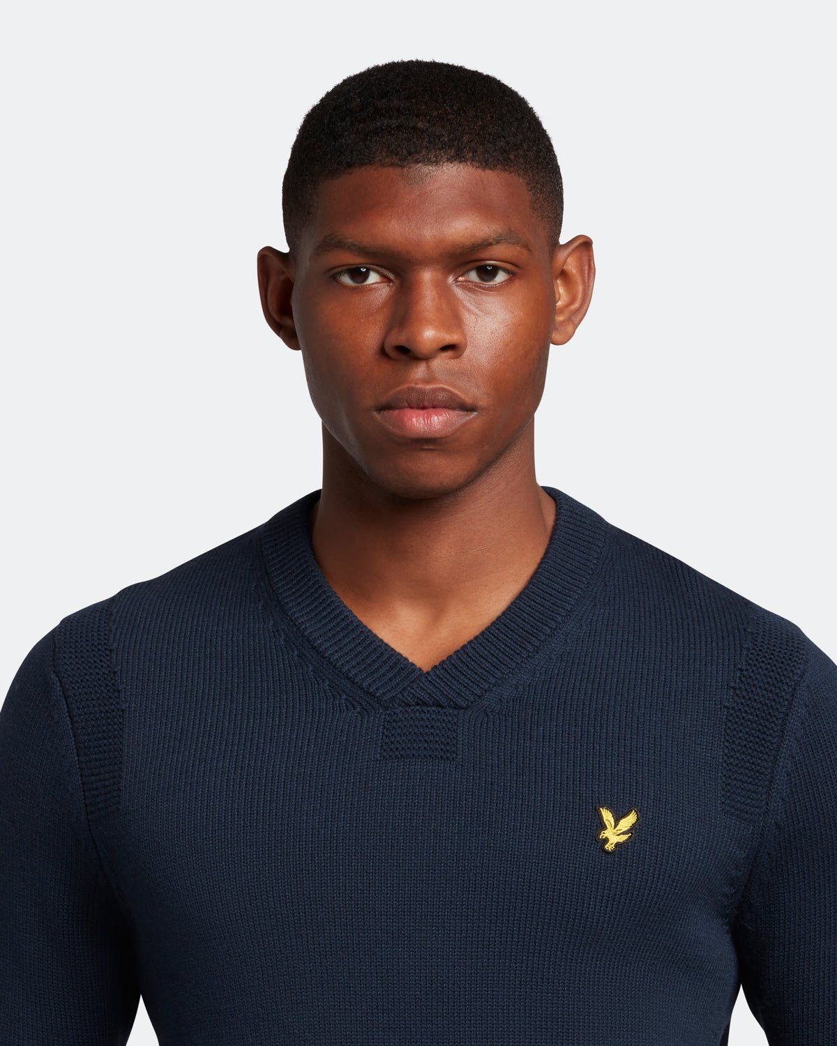 Utility V Neck Jumper sold by Lyle & Scott product image thumbnail 4