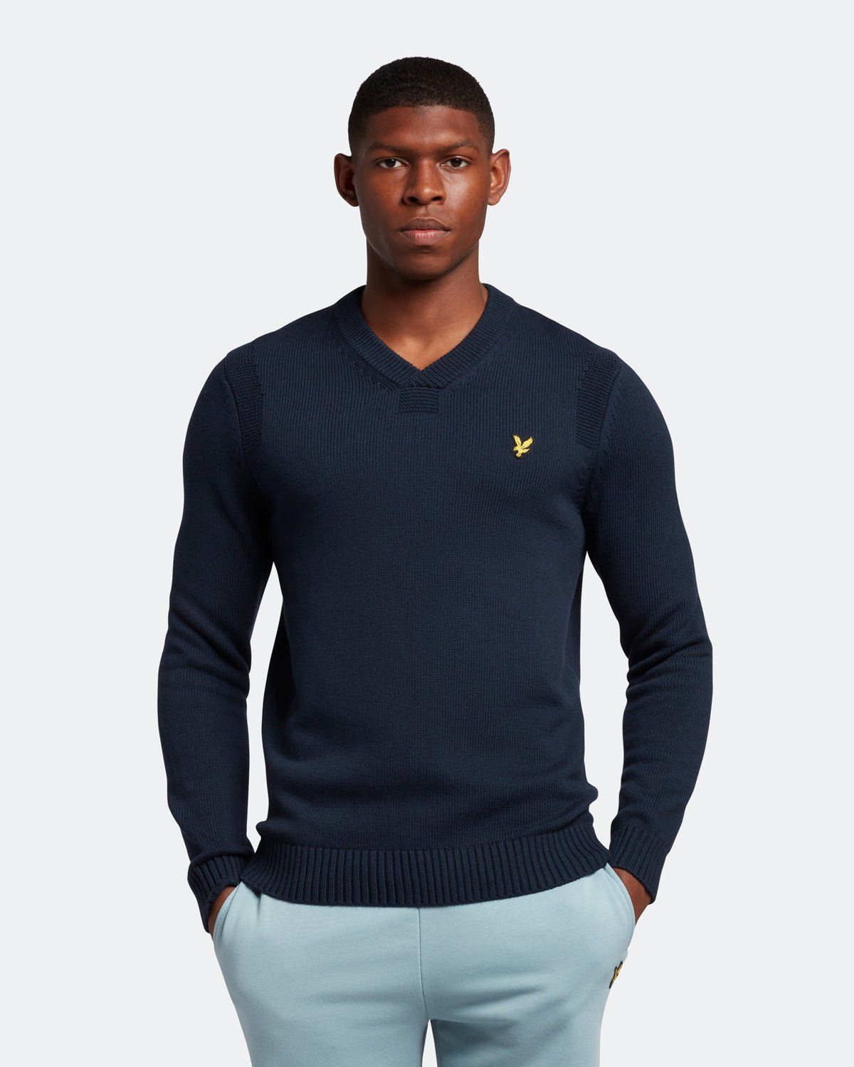 Utility V Neck Jumper sold by Lyle & Scott