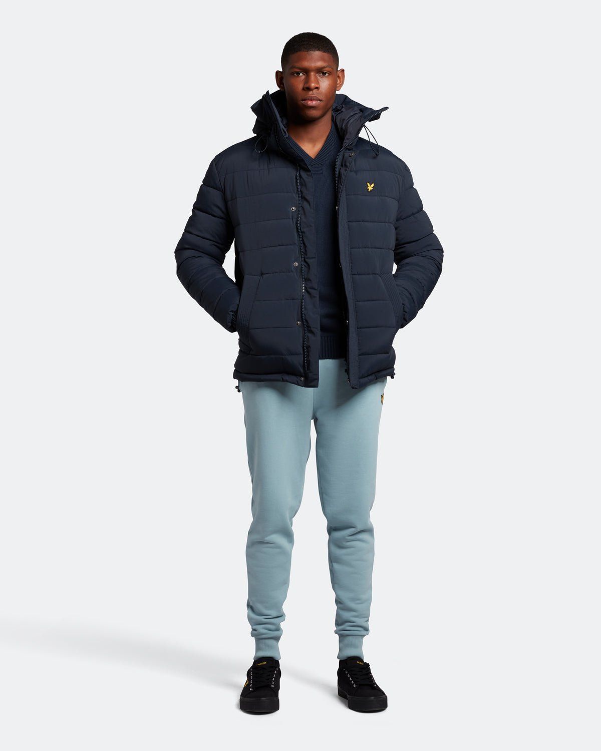 Utility V Neck Jumper sold by Lyle & Scott product image thumbnail 2