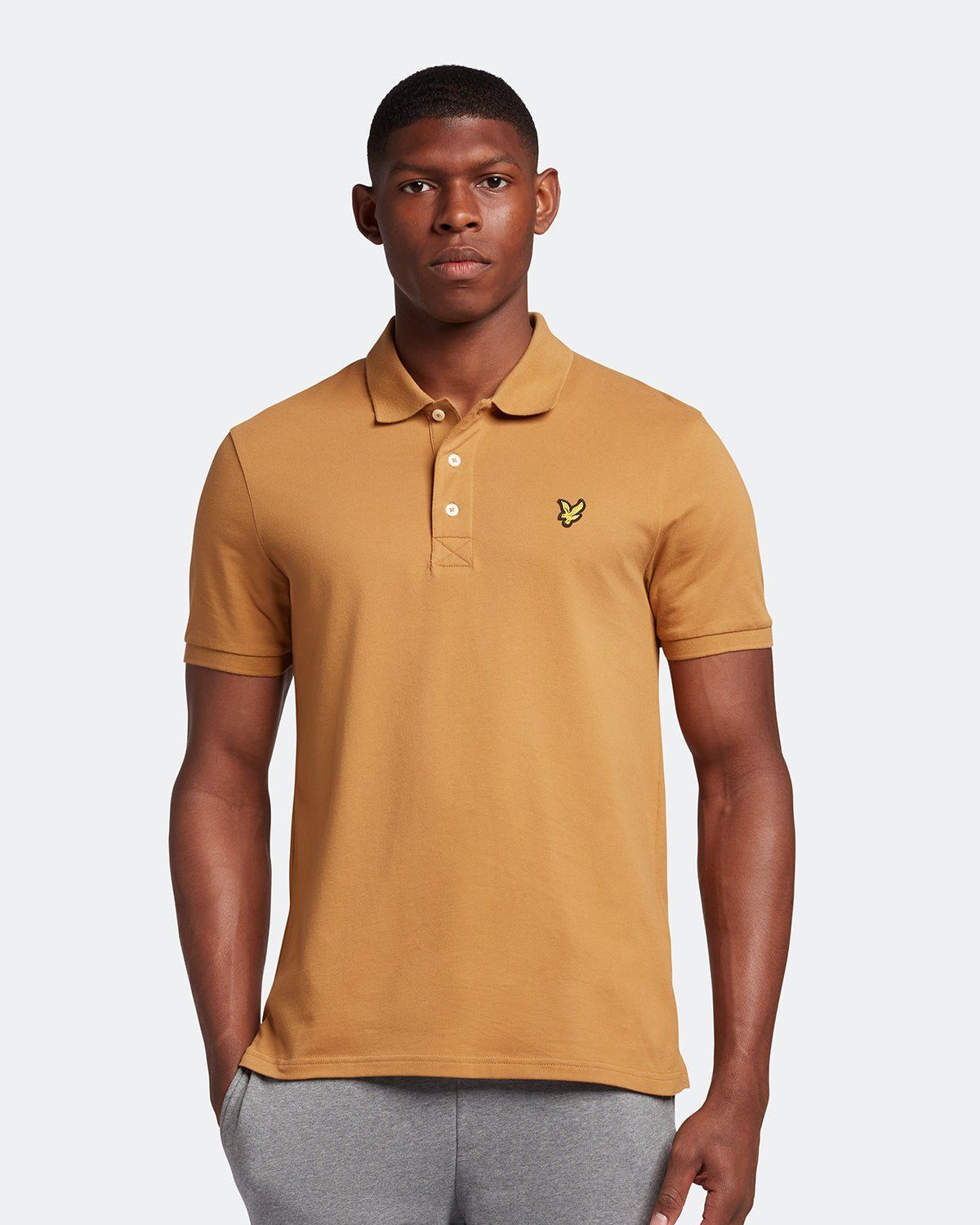 Plain Polo Shirt sold by Lyle & Scott