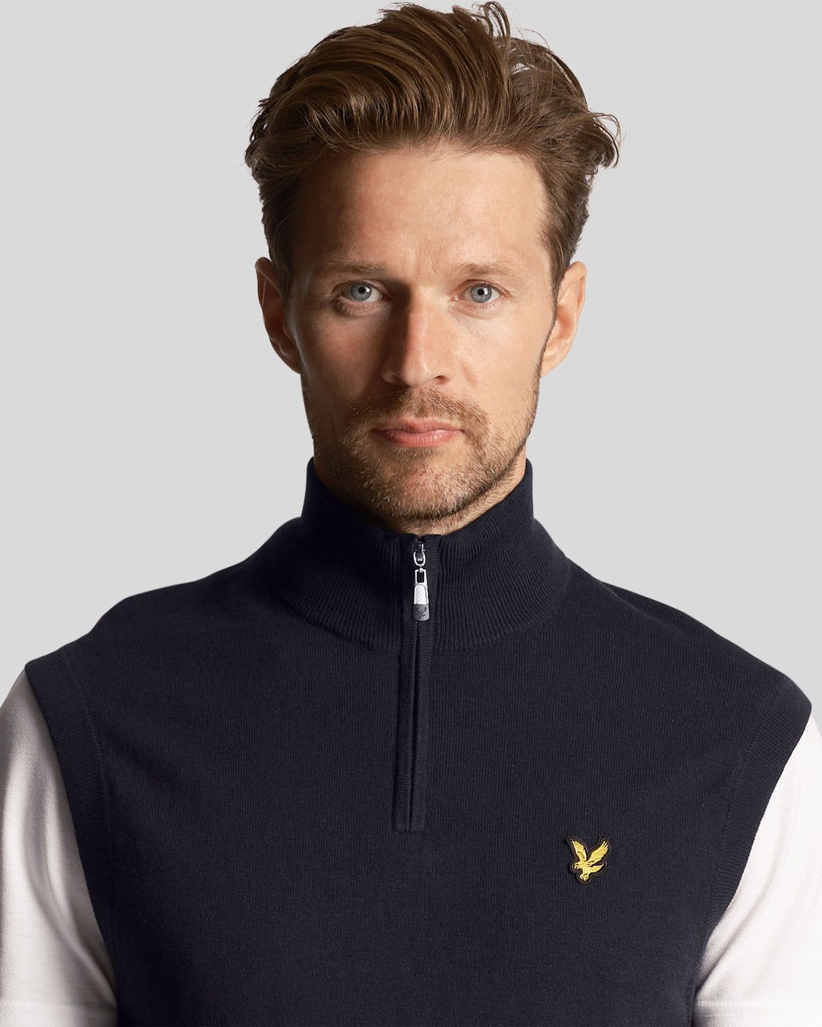 Golf Knitted Vest sold by Lyle & Scott product image thumbnail 4