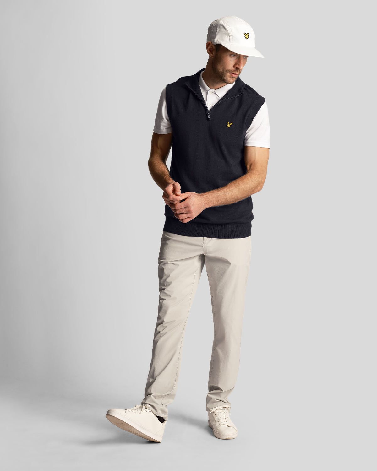 Golf Knitted Vest sold by Lyle & Scott product image thumbnail 2