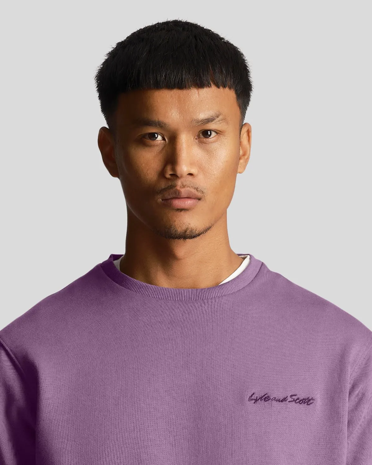 Embroidery Crew Neck Sweatshirt sold by Lyle & Scott product image thumbnail 4