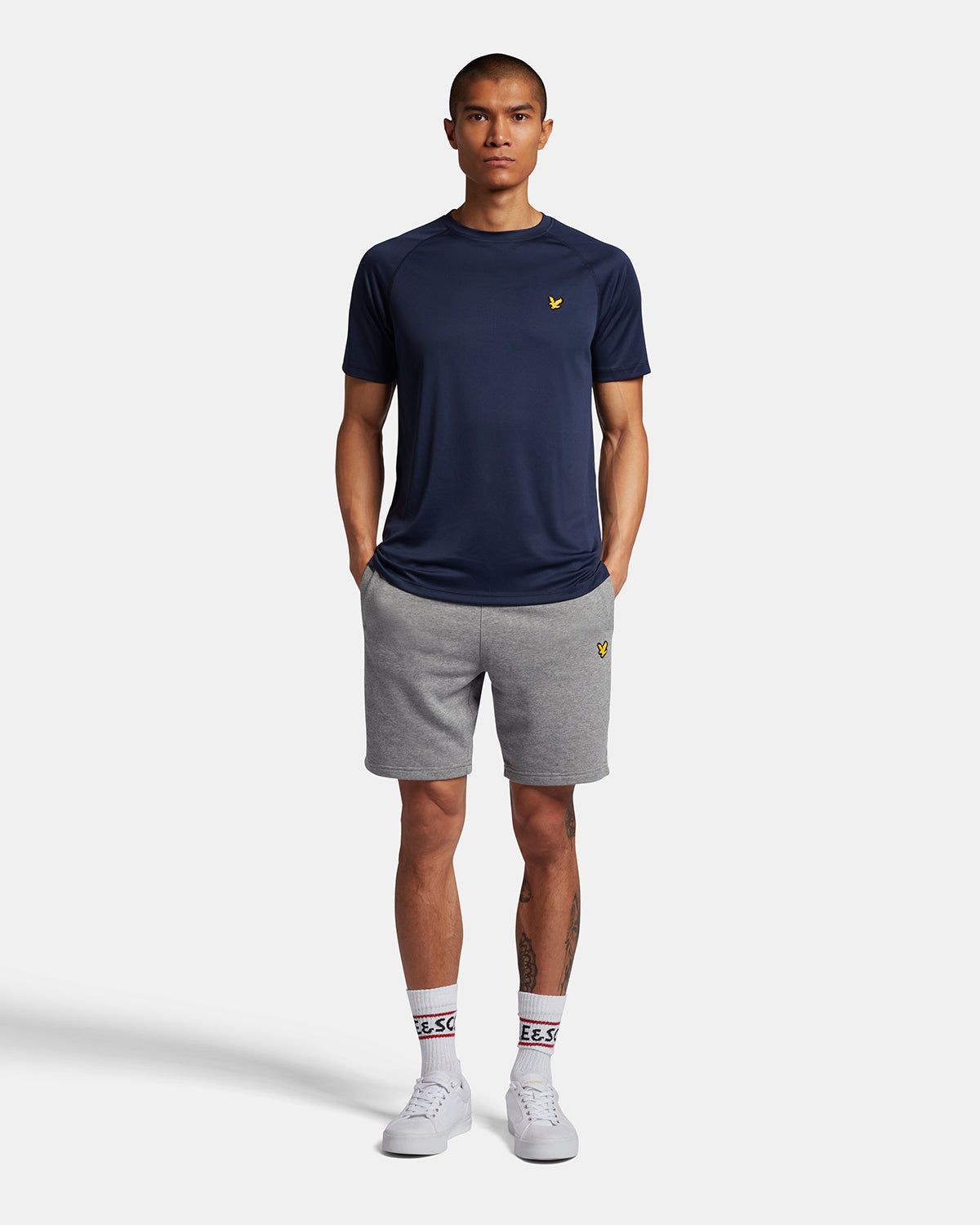 Sports Sweat Short With Contrast Piping sold by Lyle & Scott product image thumbnail 2