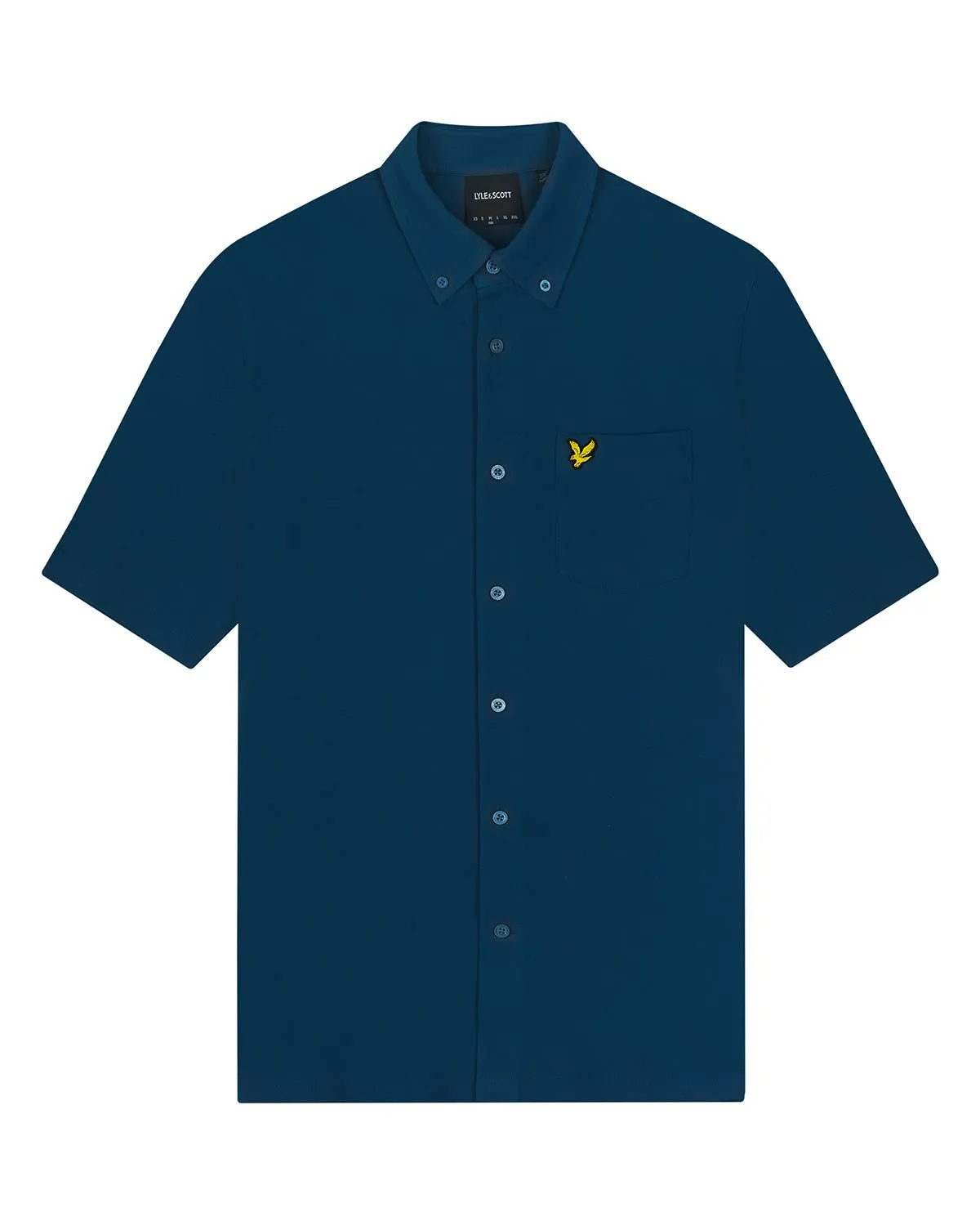 Short Sleeve Pique Shirt sold by Lyle & Scott product image thumbnail 5