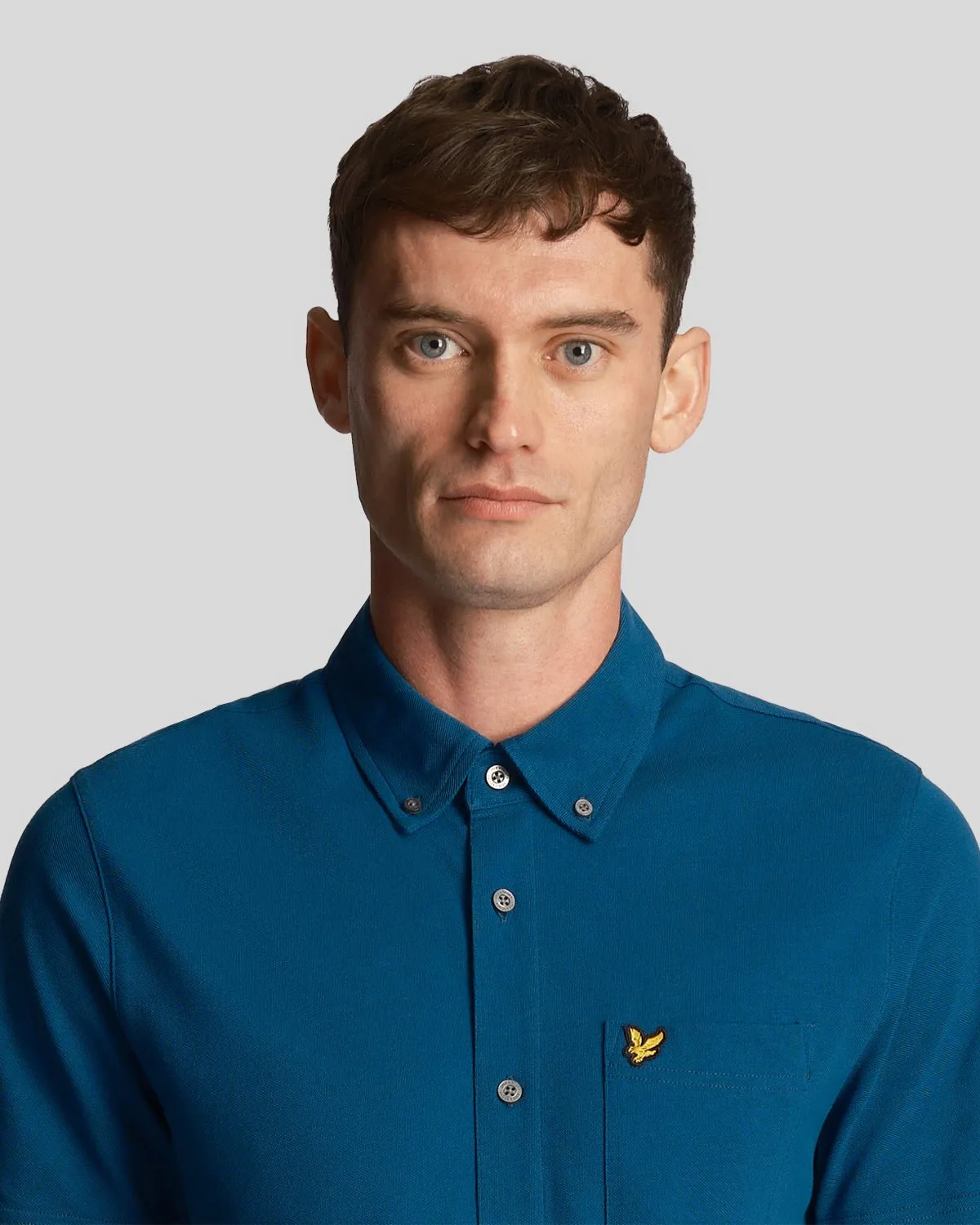 Short Sleeve Pique Shirt sold by Lyle & Scott product image thumbnail 4