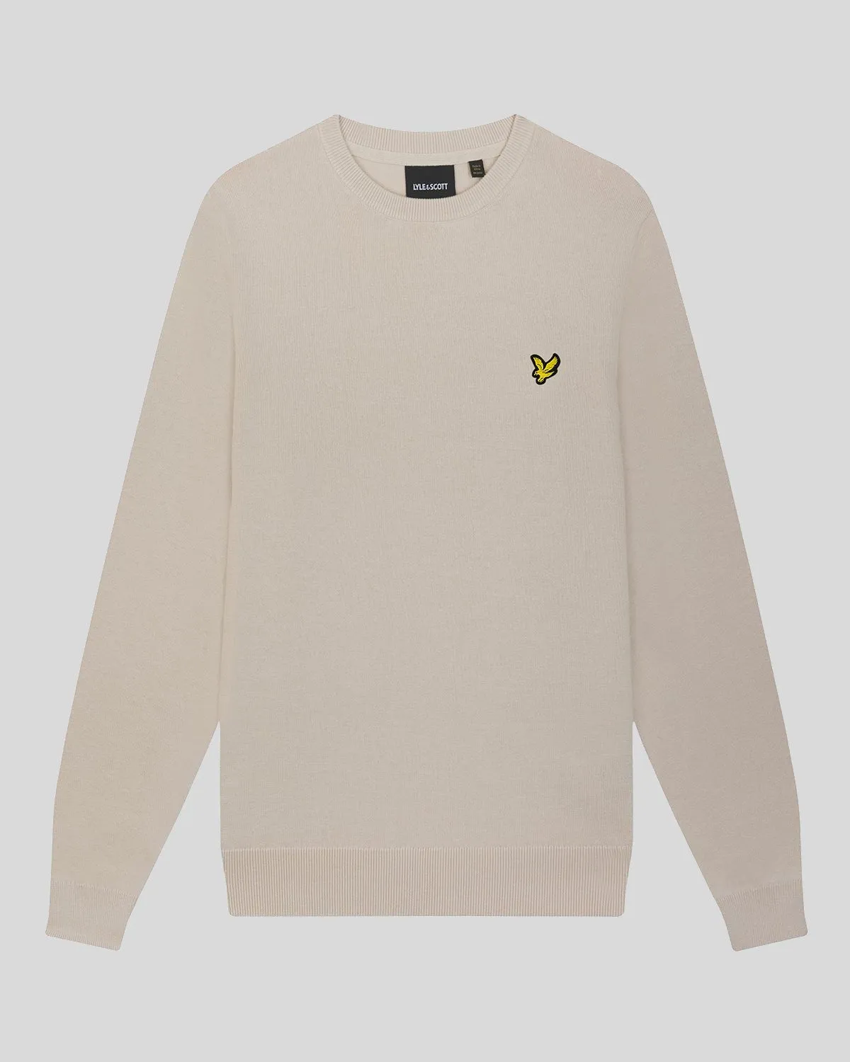Cotton Crew Neck Jumper sold by Lyle & Scott product image thumbnail 5
