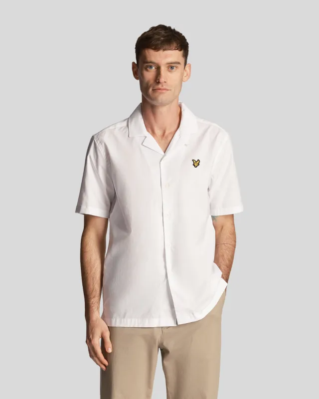 Cotton Poplin Resort Sleeve sold by Lyle & Scott