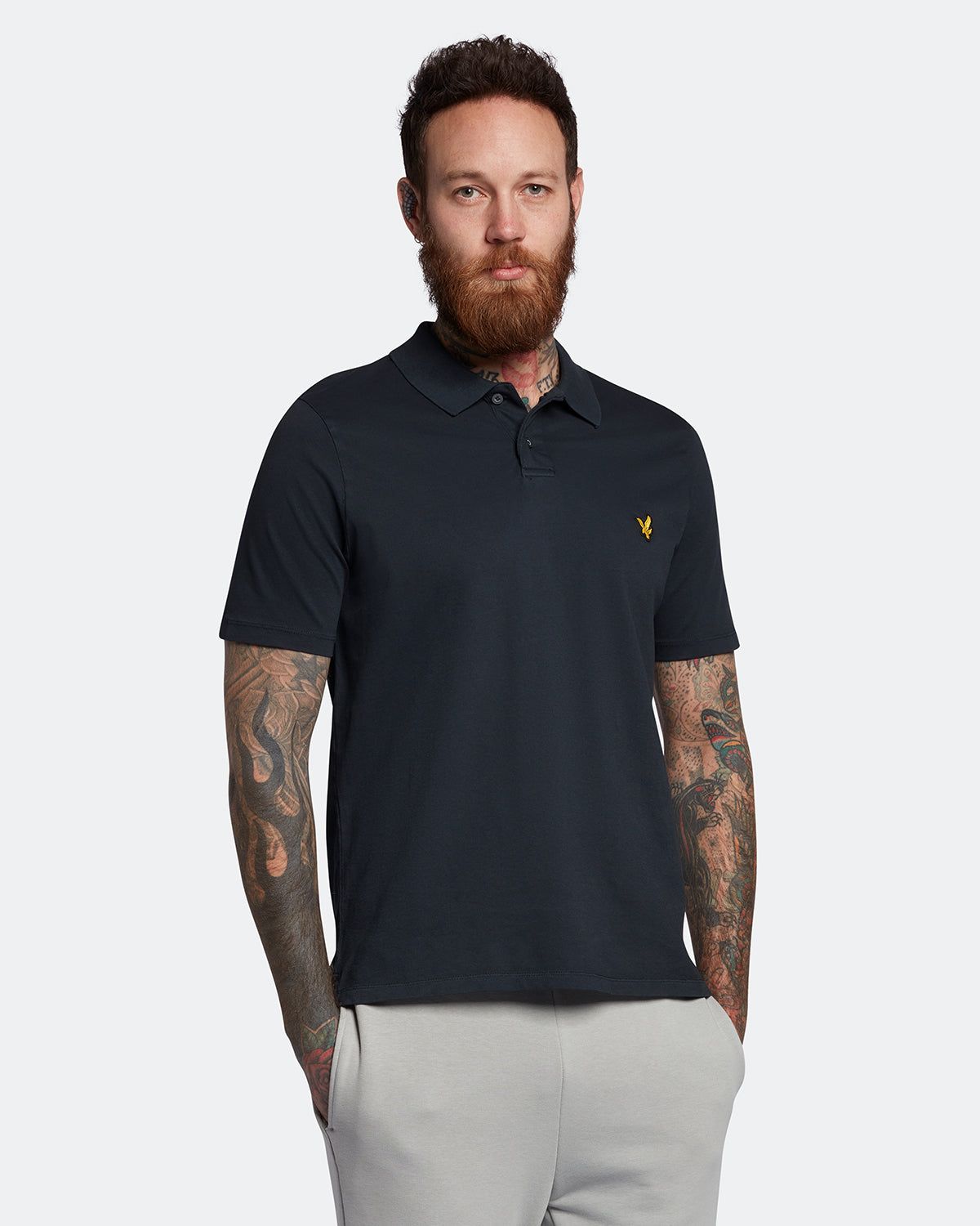 Pigment Dyed Polo Shirt sold by Lyle & Scott