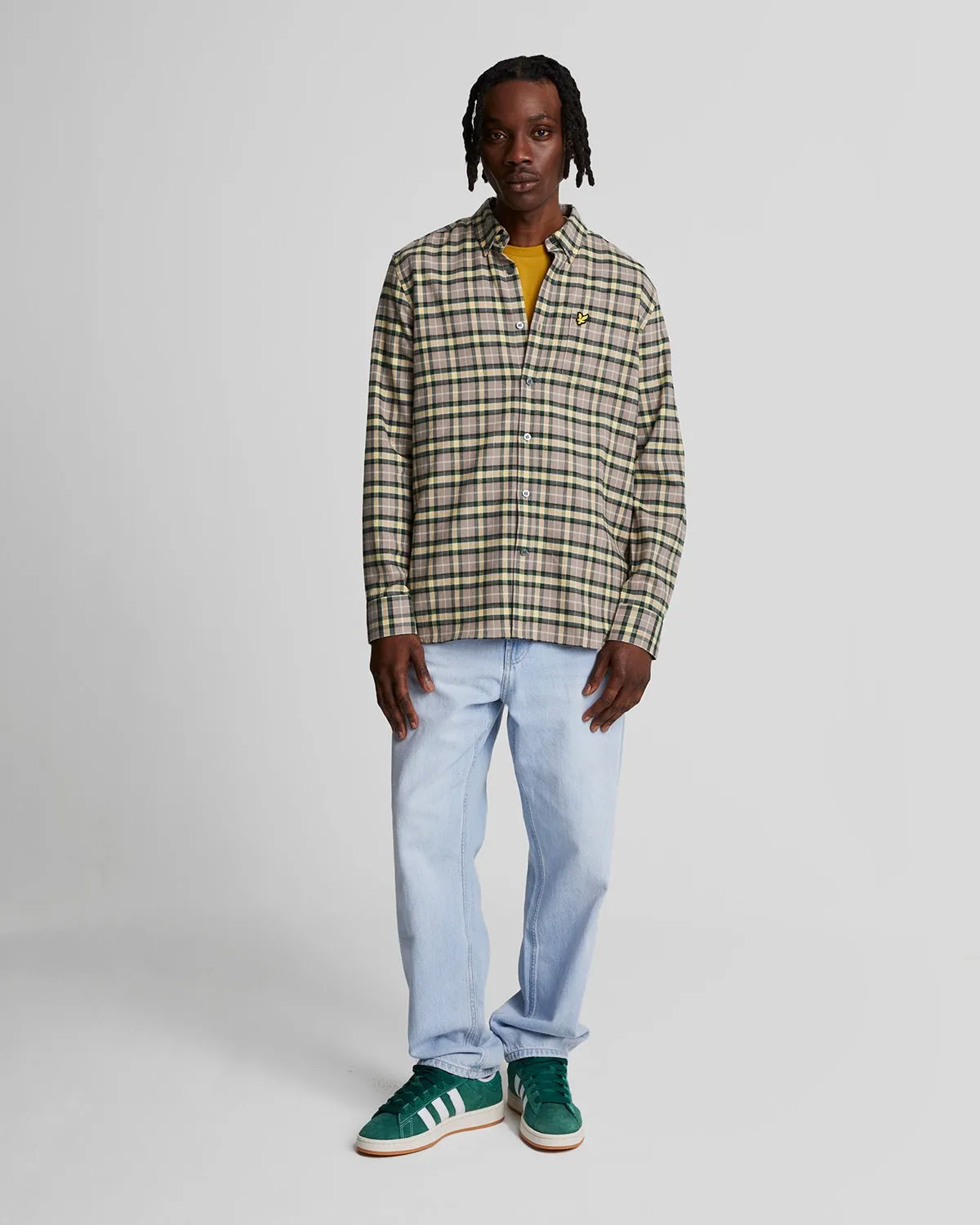 Check Flannel Shirt sold by Lyle & Scott product image thumbnail 2