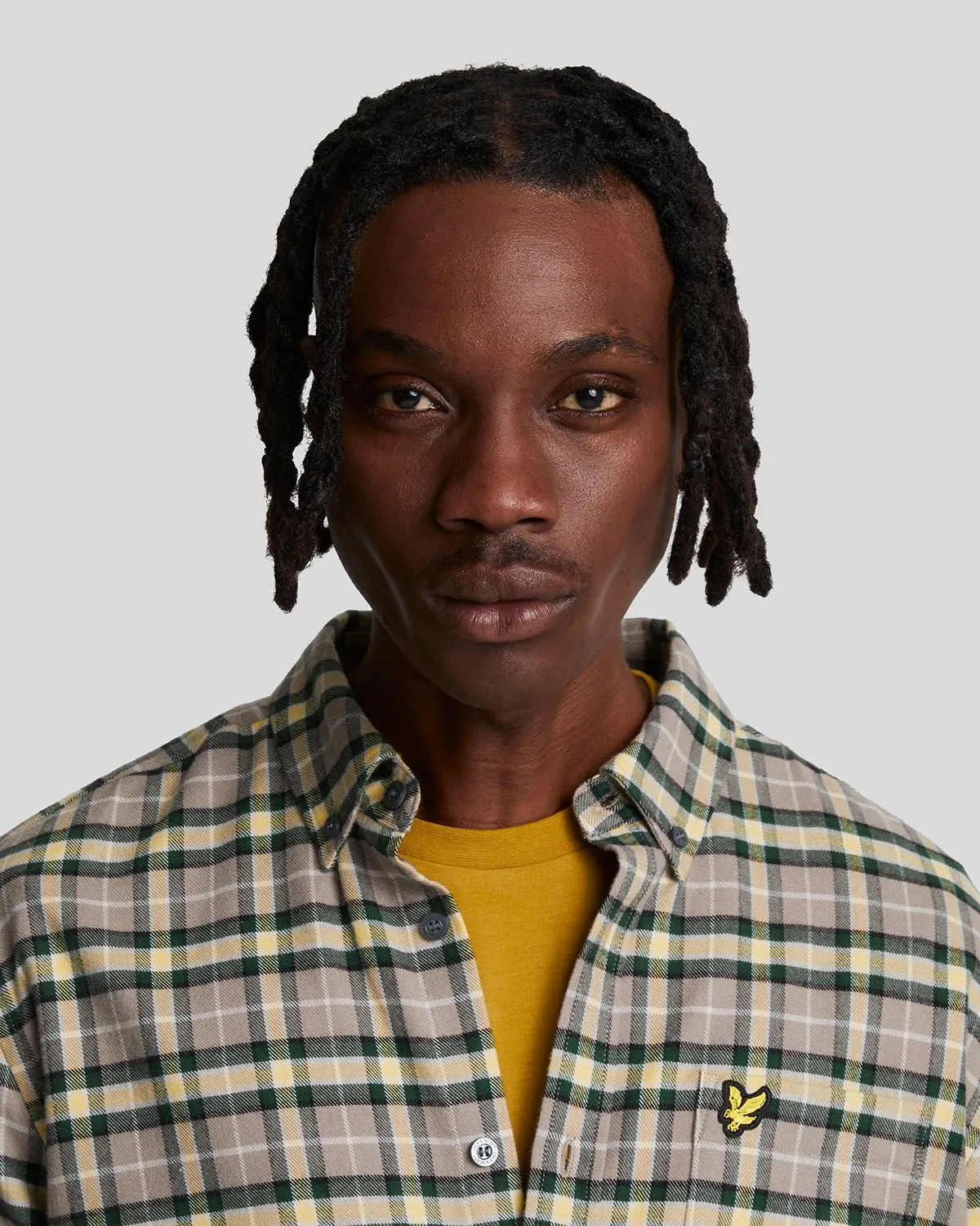 Check Flannel Shirt sold by Lyle & Scott product image thumbnail 4