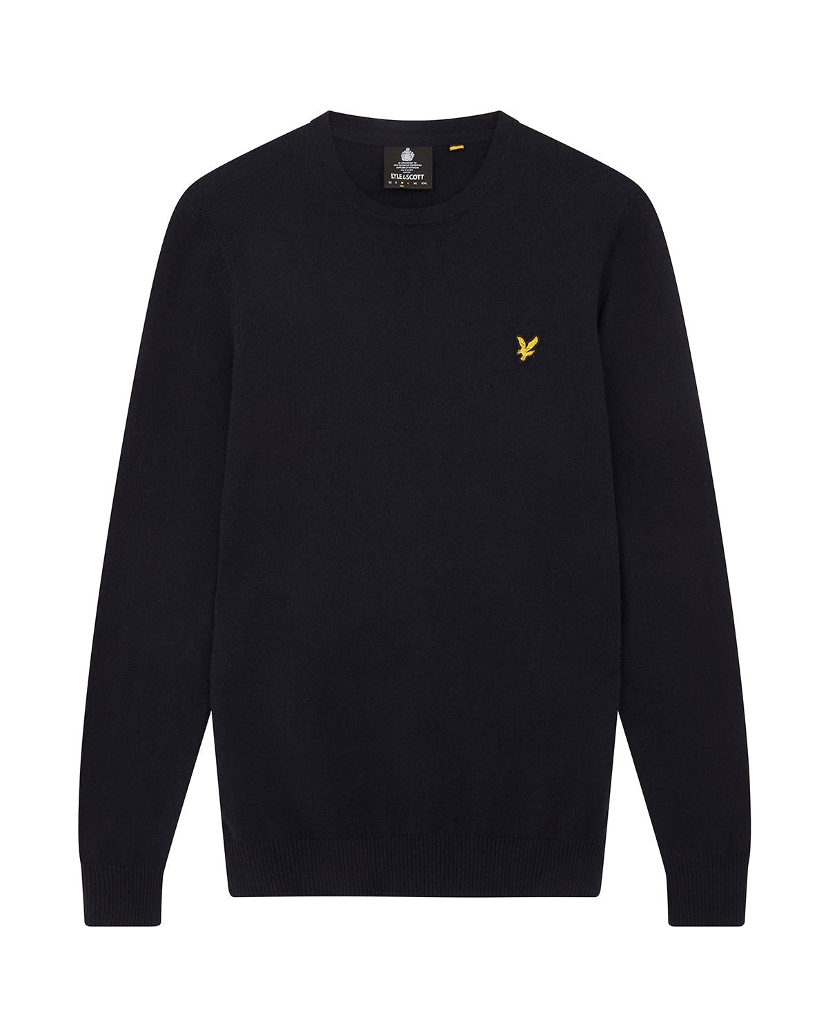 Cotton Merino Crew Neck Jumper sold by Lyle & Scott product image thumbnail 5