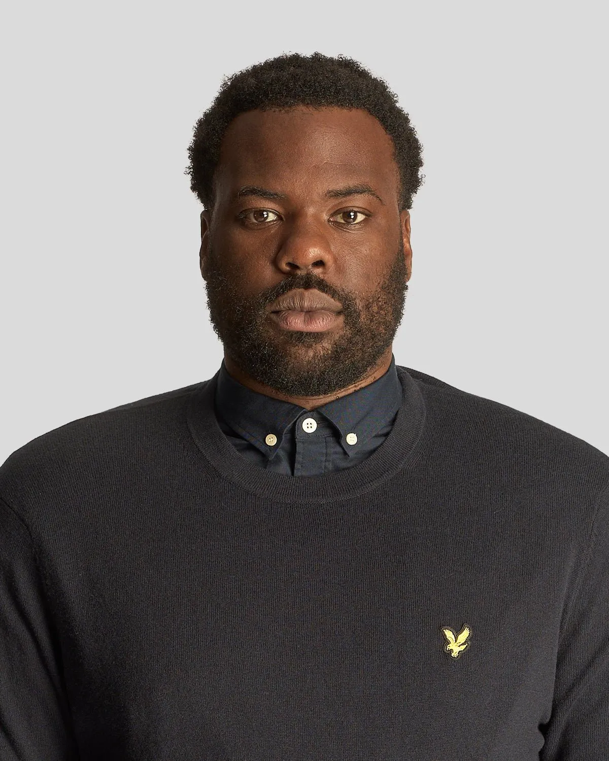 Cotton Merino Crew Neck Jumper Plus sold by Lyle & Scott product image thumbnail 4