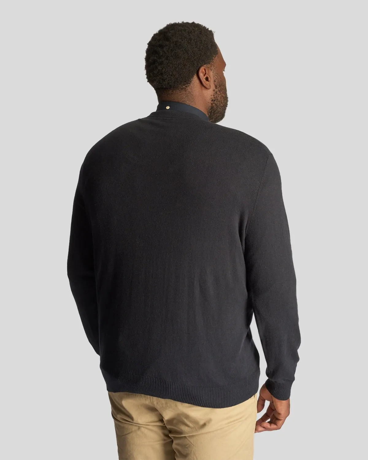 Cotton Merino Crew Neck Jumper Plus sold by Lyle & Scott product image thumbnail 3