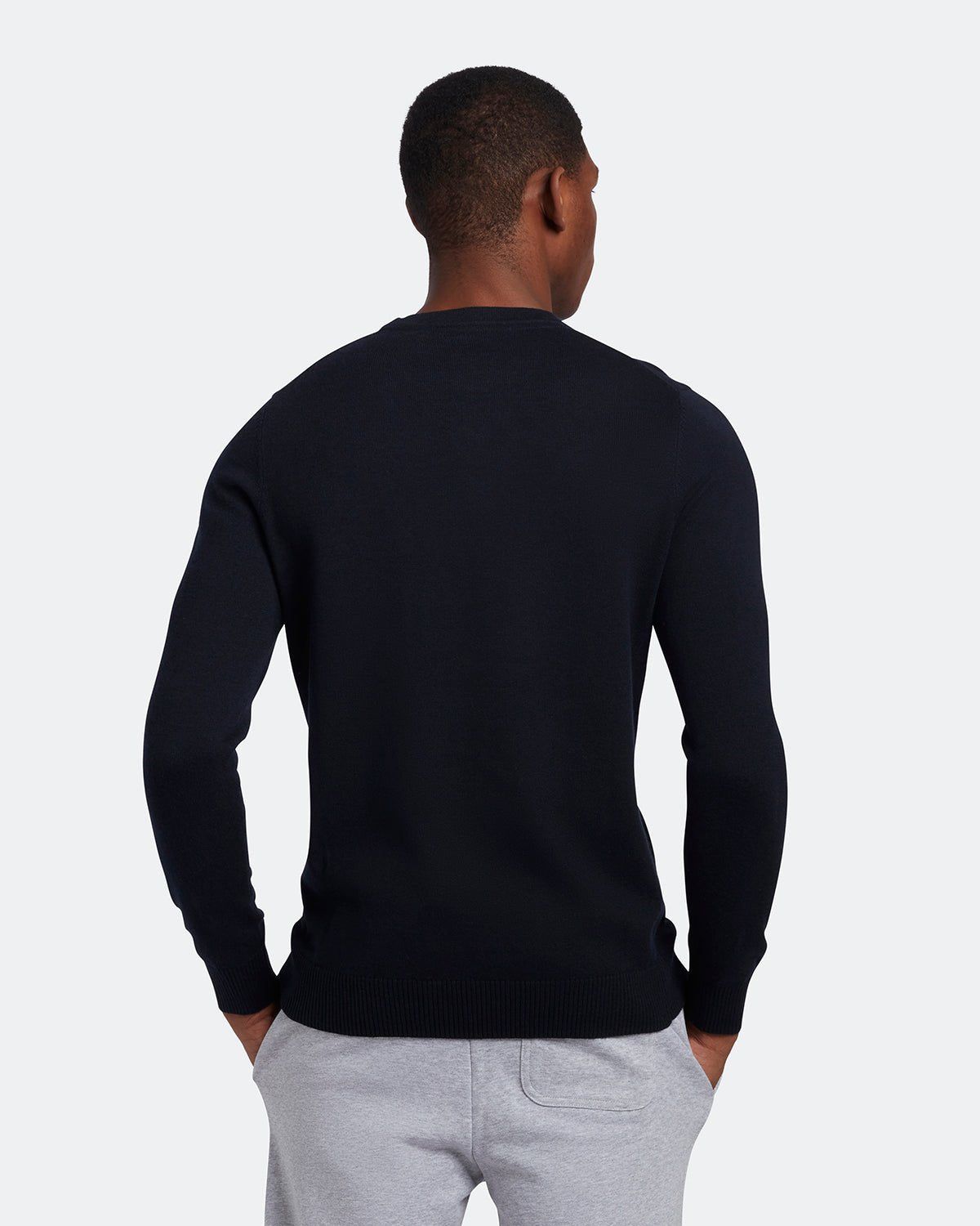 Cotton Merino Crew Neck Jumper sold by Lyle & Scott product image thumbnail 3