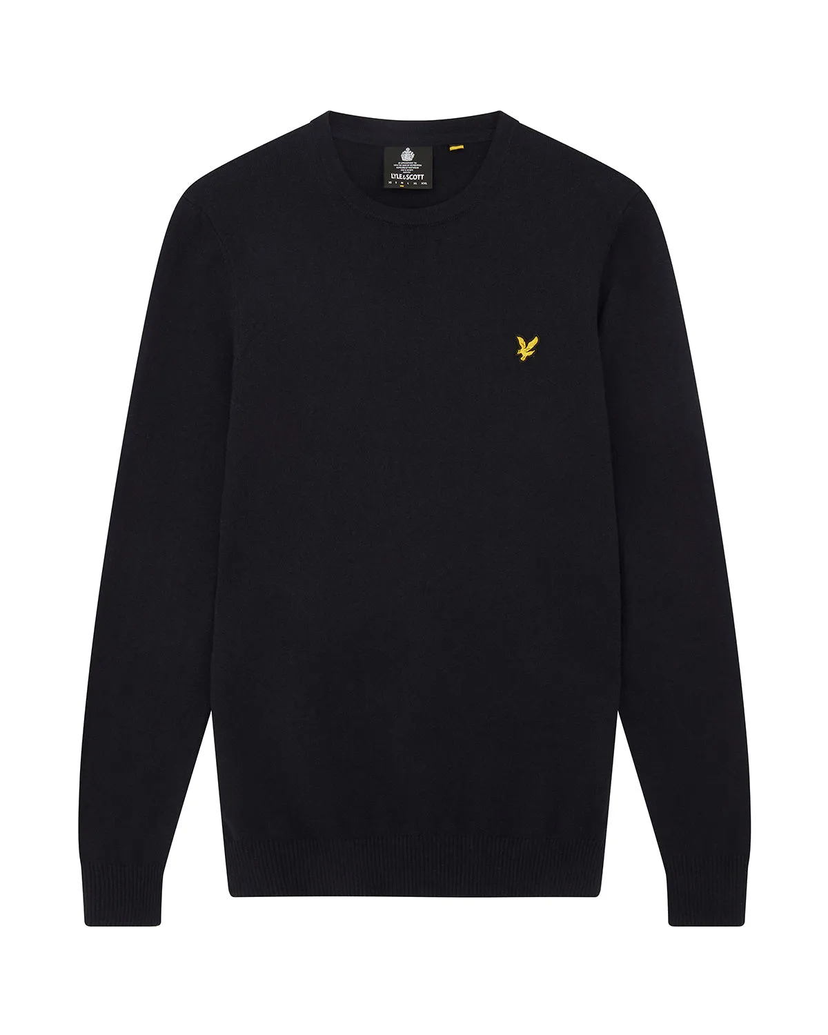 Cotton Merino Crew Neck Jumper Plus sold by Lyle & Scott product image thumbnail 5