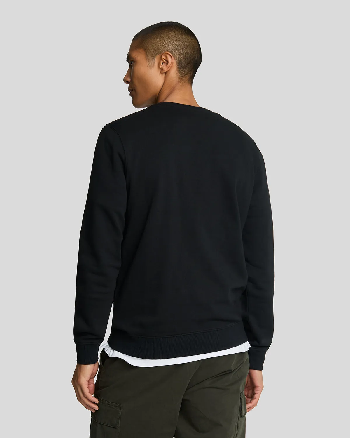Classic Crew Neck Sweatshirt sold by Lyle & Scott product image thumbnail 3