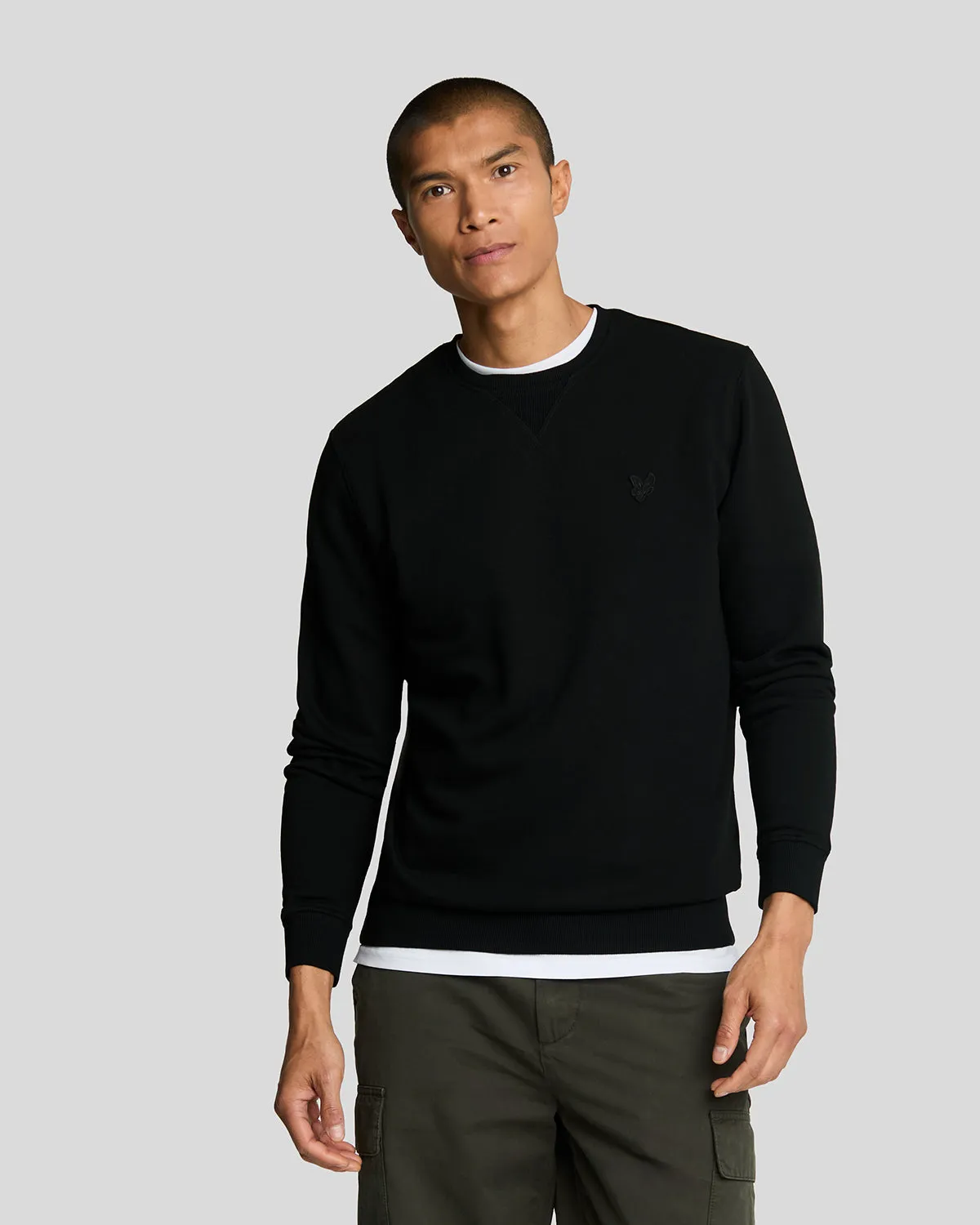 Classic Crew Neck Sweatshirt sold by Lyle & Scott