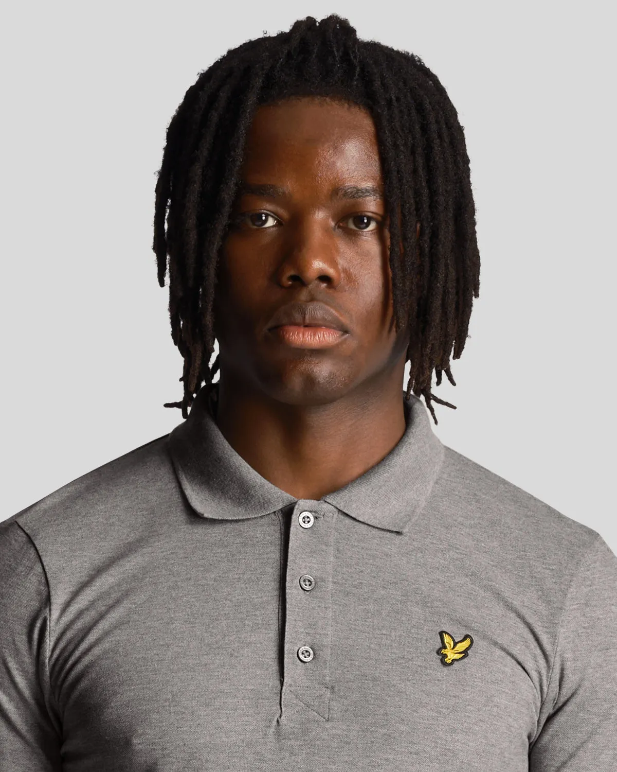 Long Sleeve Cotton Polo Shirt sold by Lyle & Scott product image thumbnail 4