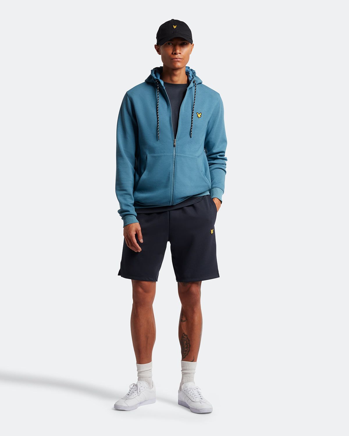 Sports Full Zip Fly Fleece Hoodie sold by Lyle & Scott product image thumbnail 2
