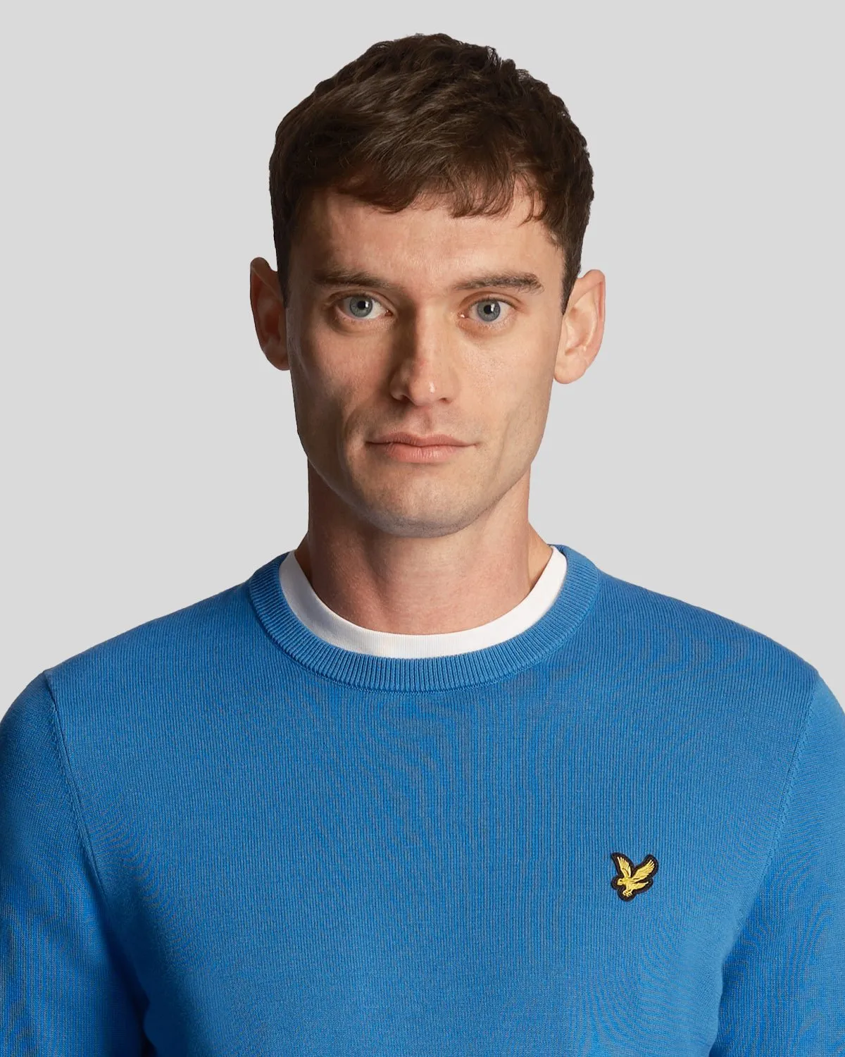 Cotton Crew Neck Jumper sold by Lyle & Scott product image thumbnail 4