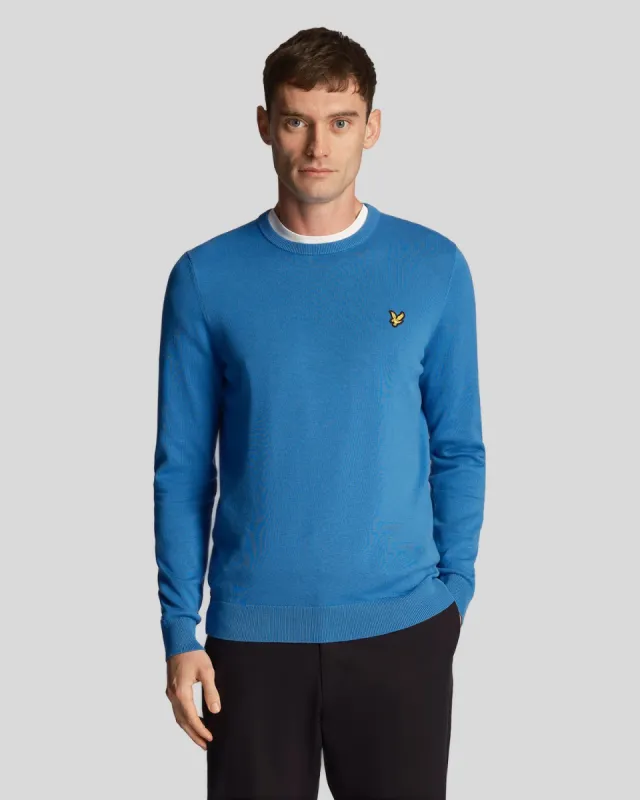 Cotton Crew Neck Jumper sold by Lyle & Scott