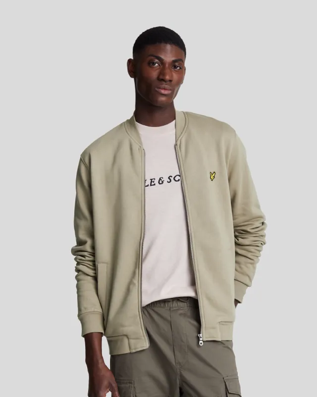 Jersey Bomber Jacket sold by Lyle & Scott