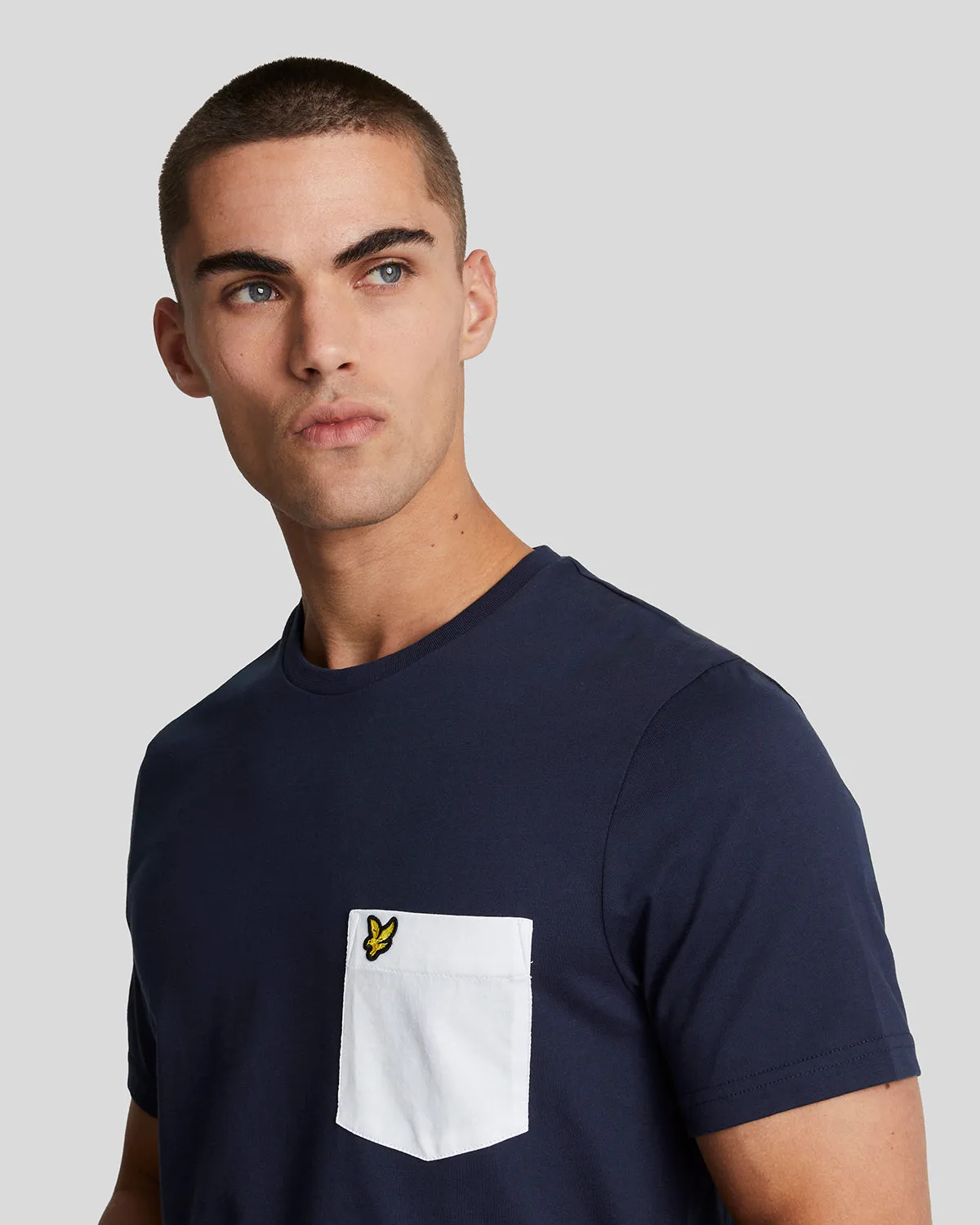 Contrast Pocket T-Shirt sold by Lyle & Scott product image thumbnail 4