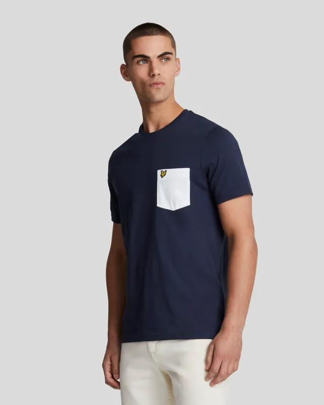 Contrast Pocket T-Shirt sold by Lyle & Scott
