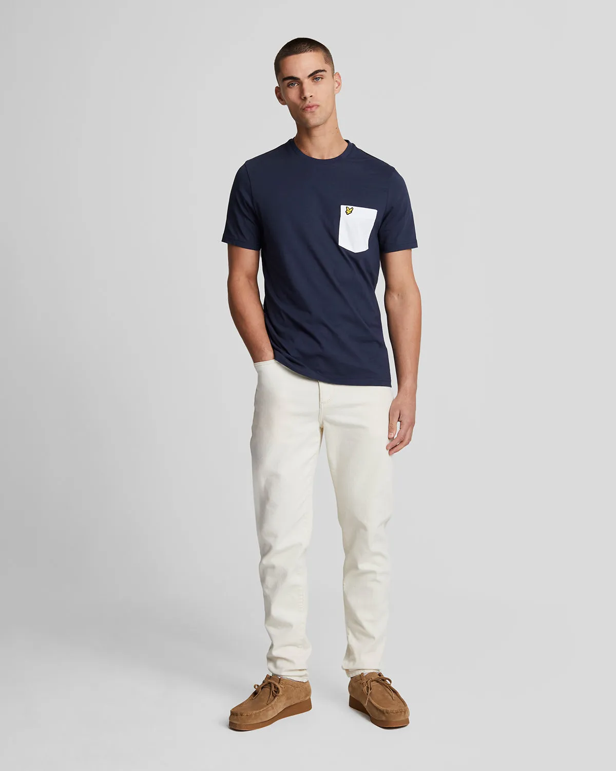 Contrast Pocket T-Shirt sold by Lyle & Scott product image thumbnail 2