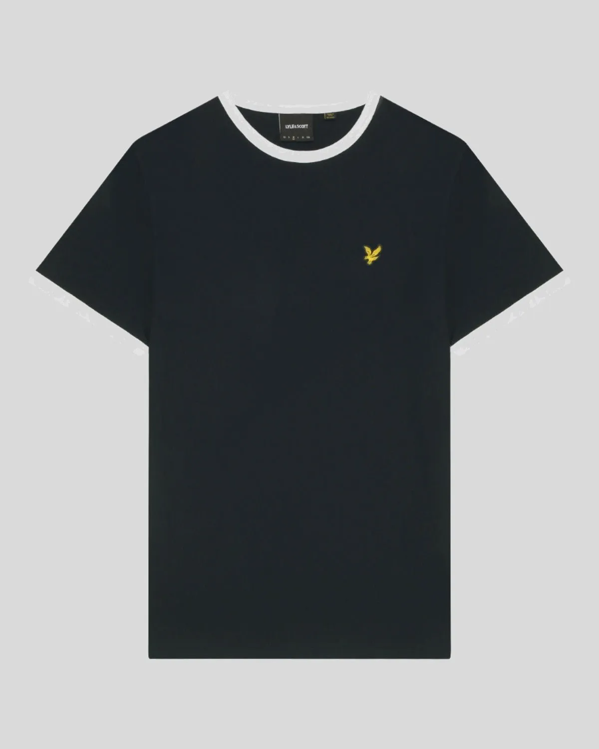 Ringer Cotton Crew Neck T-Shirt sold by Lyle & Scott product image thumbnail 5