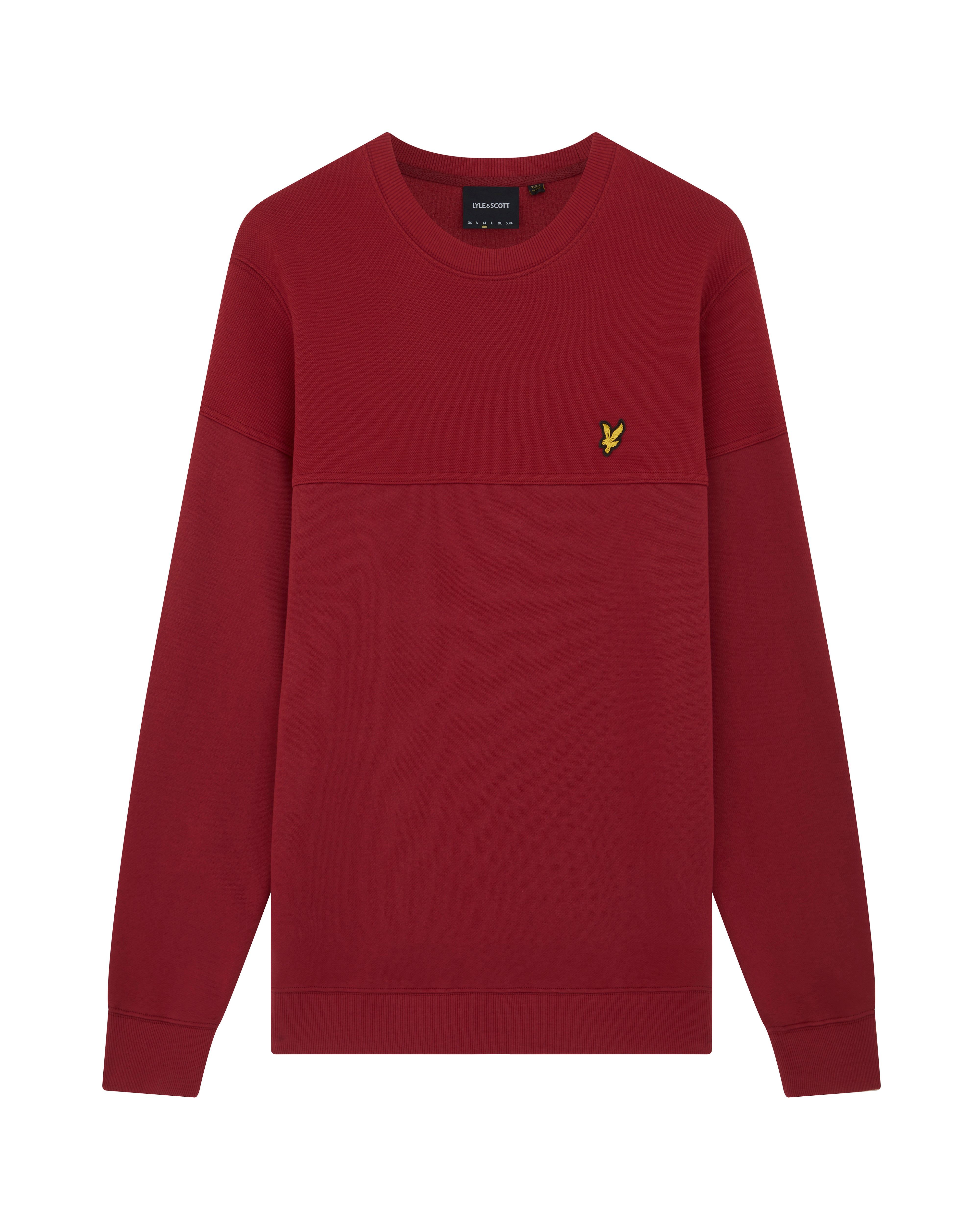 Textured Crew Neck Sweatshirt sold by Lyle & Scott product image thumbnail 5