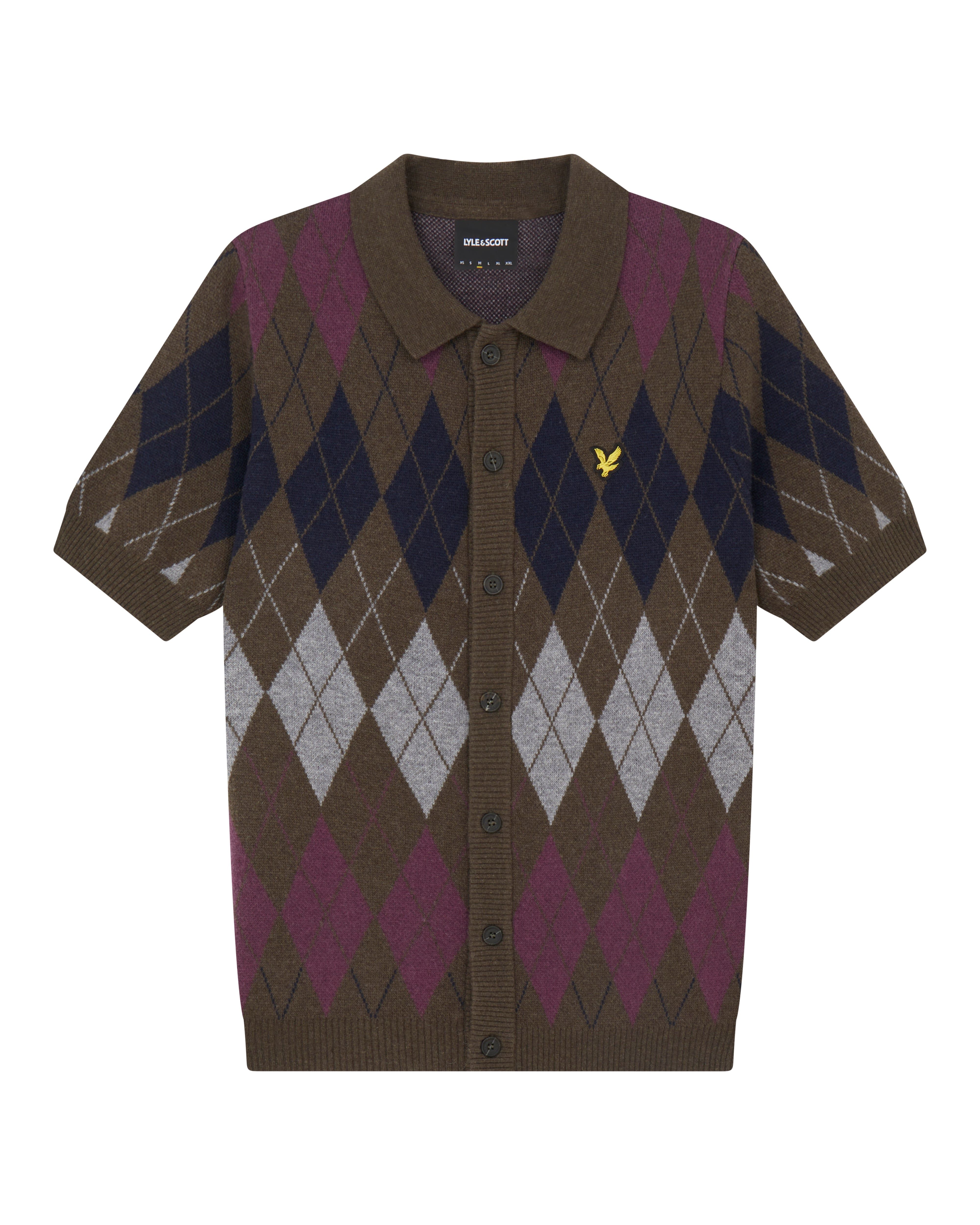 Argyle Polo Shirt sold by Lyle & Scott product image thumbnail 5