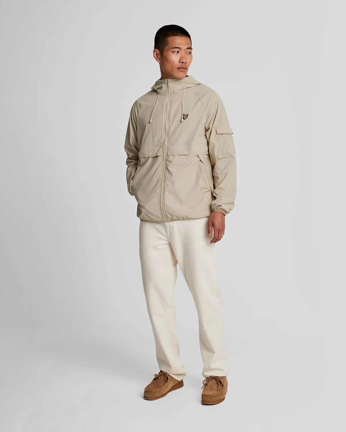 Hooded Windbreaker Jacket sold by Lyle & Scott product image thumbnail 2