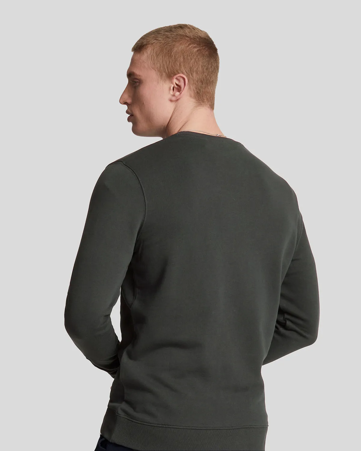 Classic Crew Neck Sweatshirt sold by Lyle & Scott product image thumbnail 3