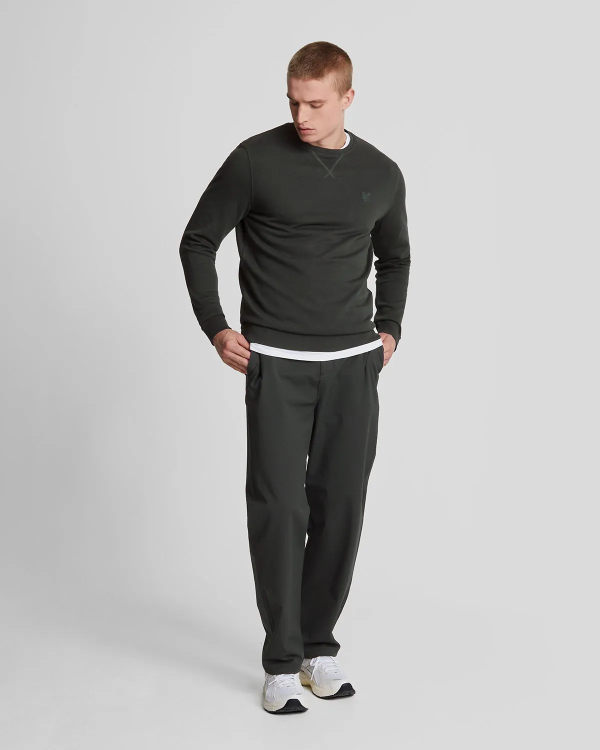 Classic Crew Neck Sweatshirt sold by Lyle & Scott product image thumbnail 2