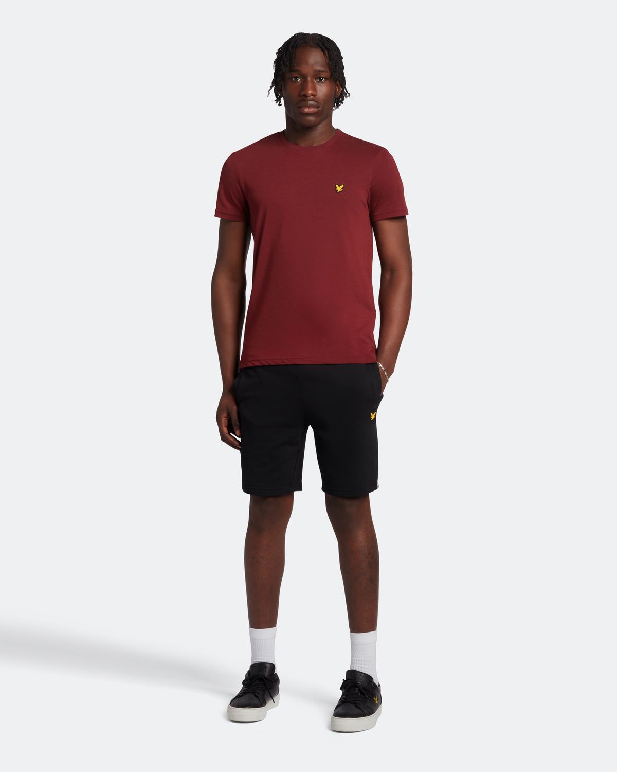 Sports Sweat Short With Contrast Piping sold by Lyle & Scott product image thumbnail 2